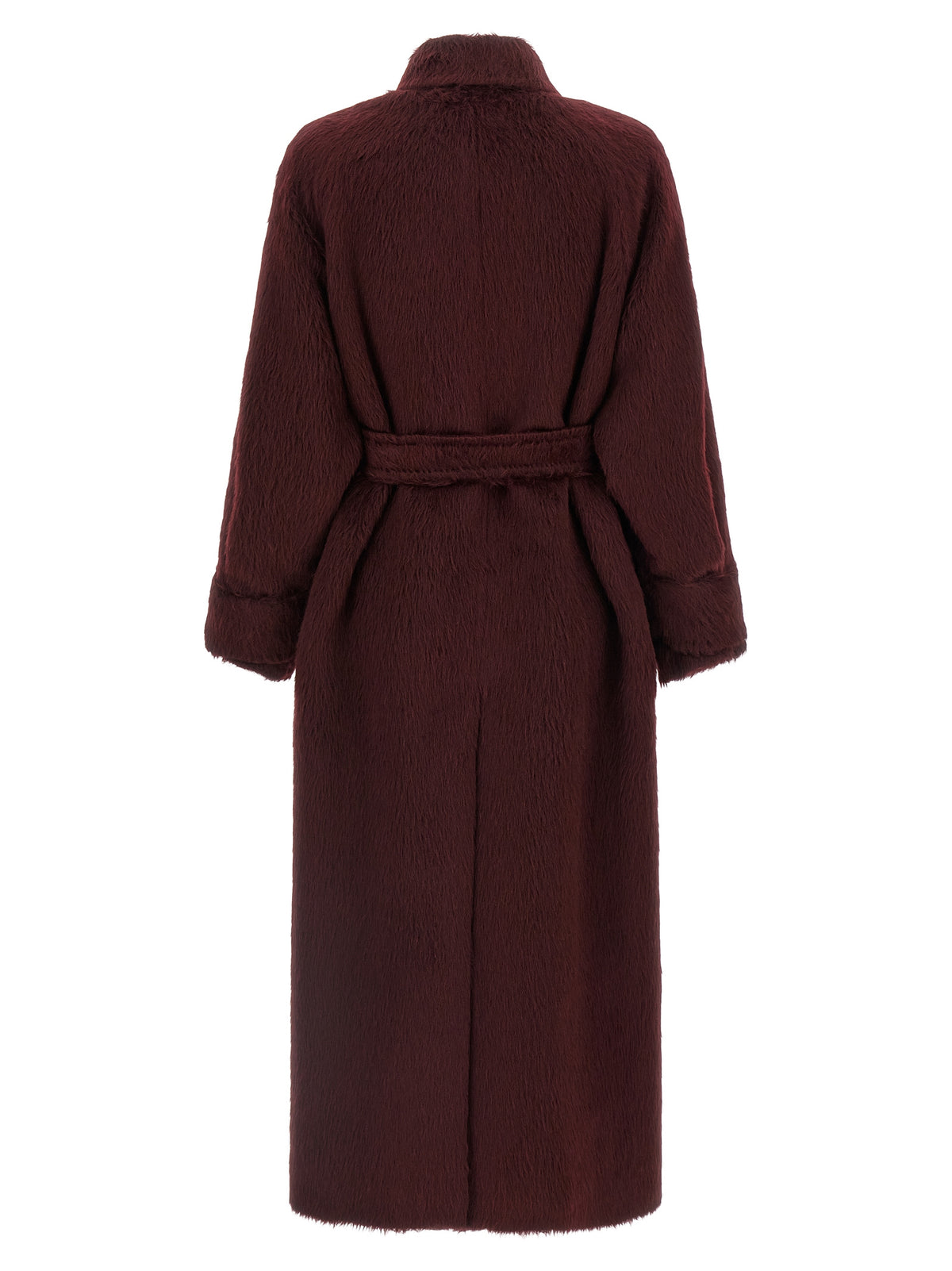 Max Mara Bordeaux Wool Coat