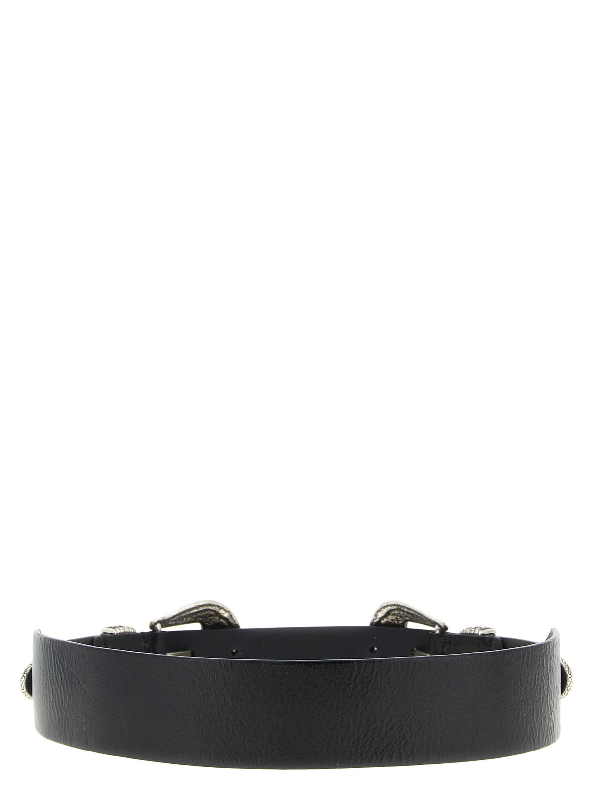 Golden Goose Black Cowhide Regular Belt