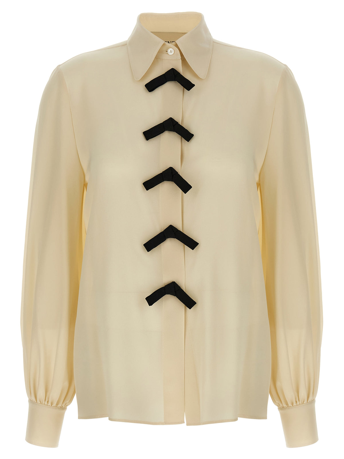 Valentino Garavani Beige Silk Blouse