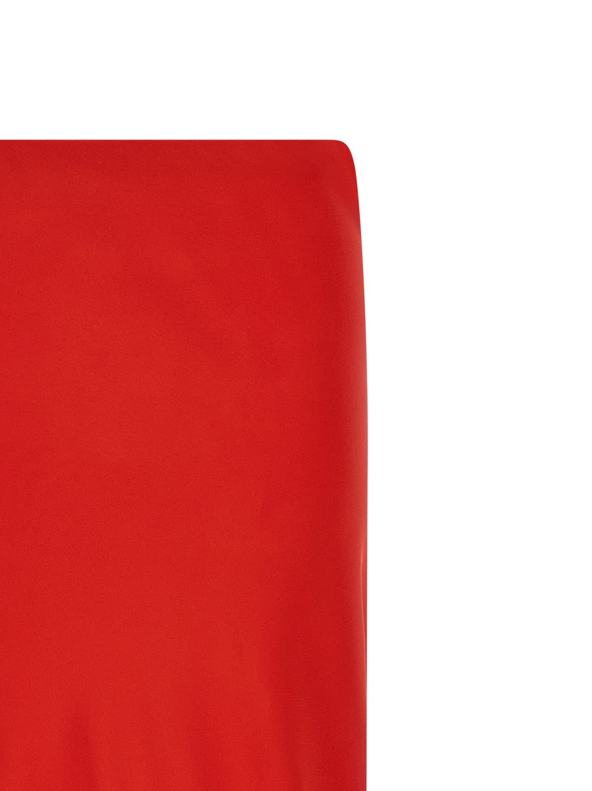 Ermanno Scervino Red Viscose Mini Skirt