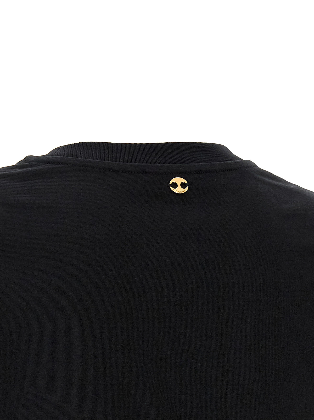 Paco Rabanne Black Cotton T-Shirt