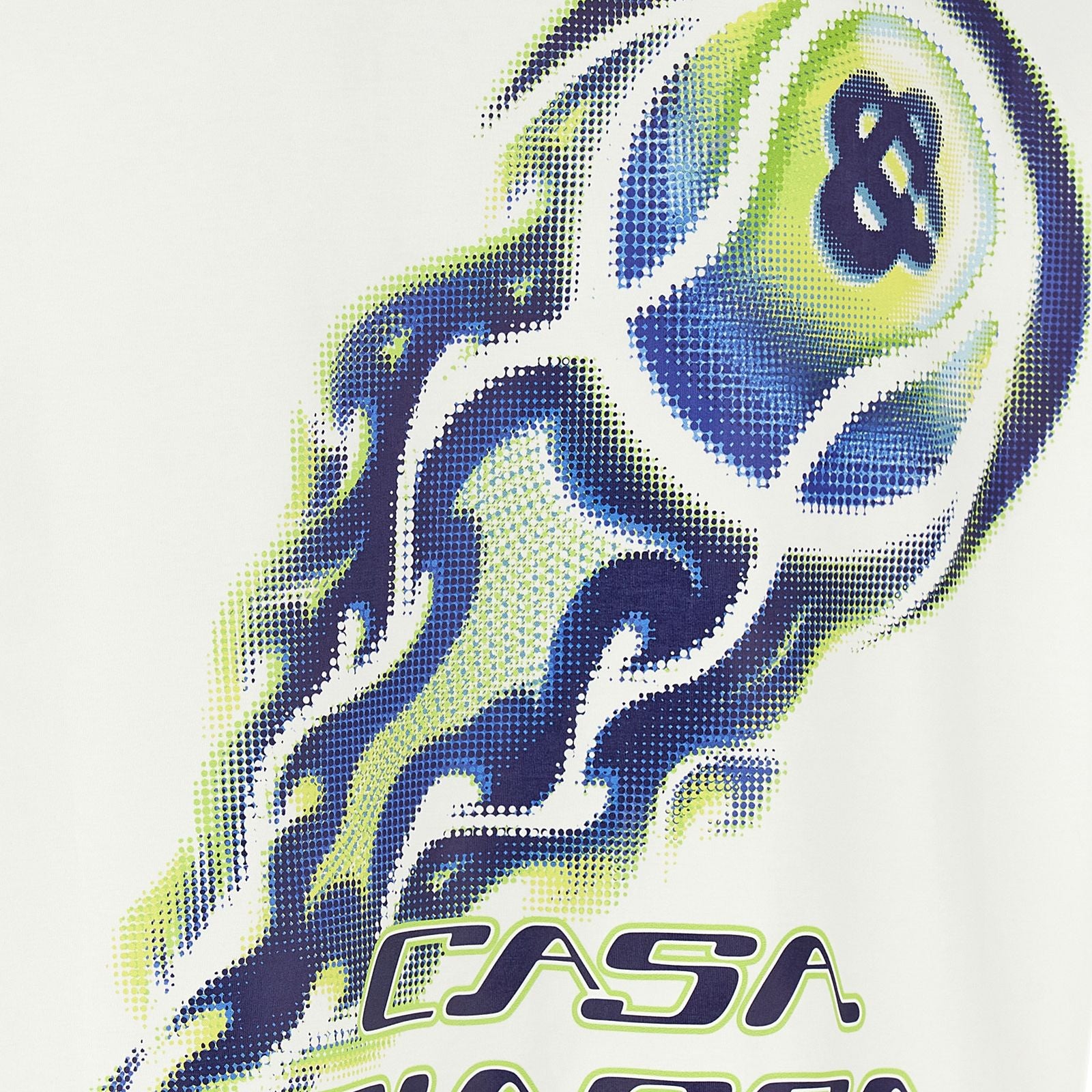 Casablanca White Cotton T-Shirt