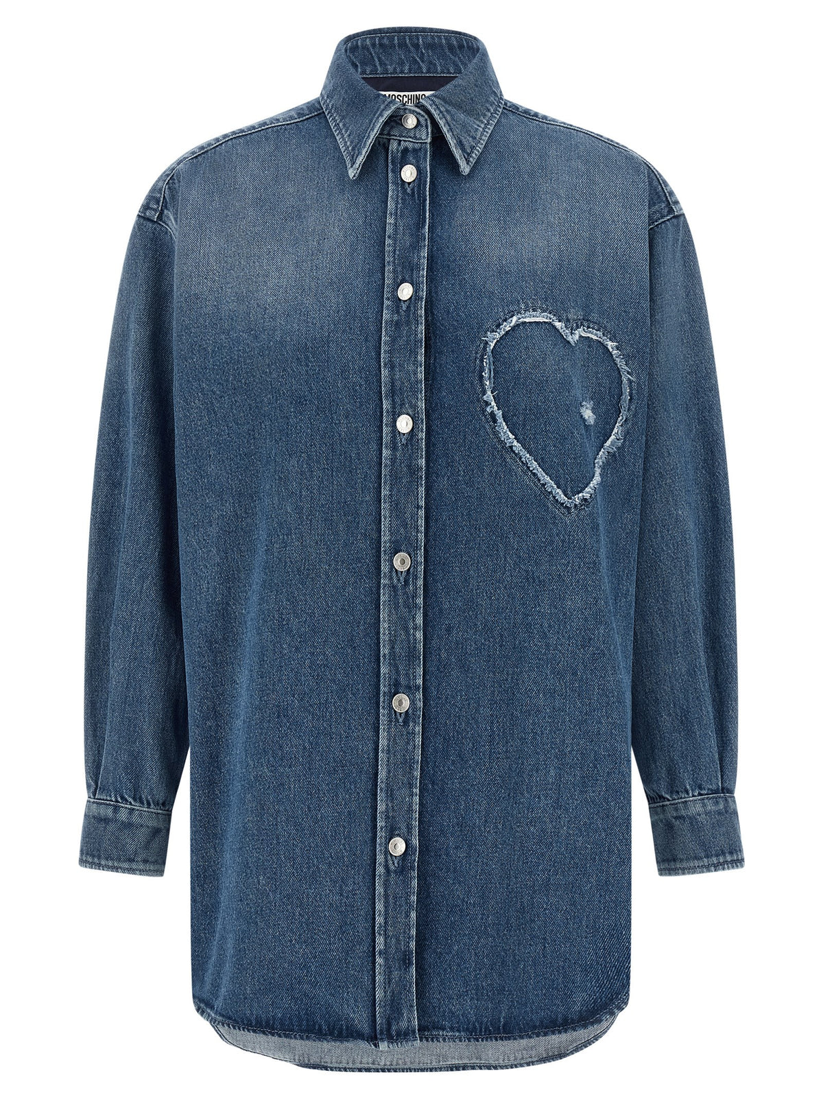 Moschino Blue Cotton Blouse