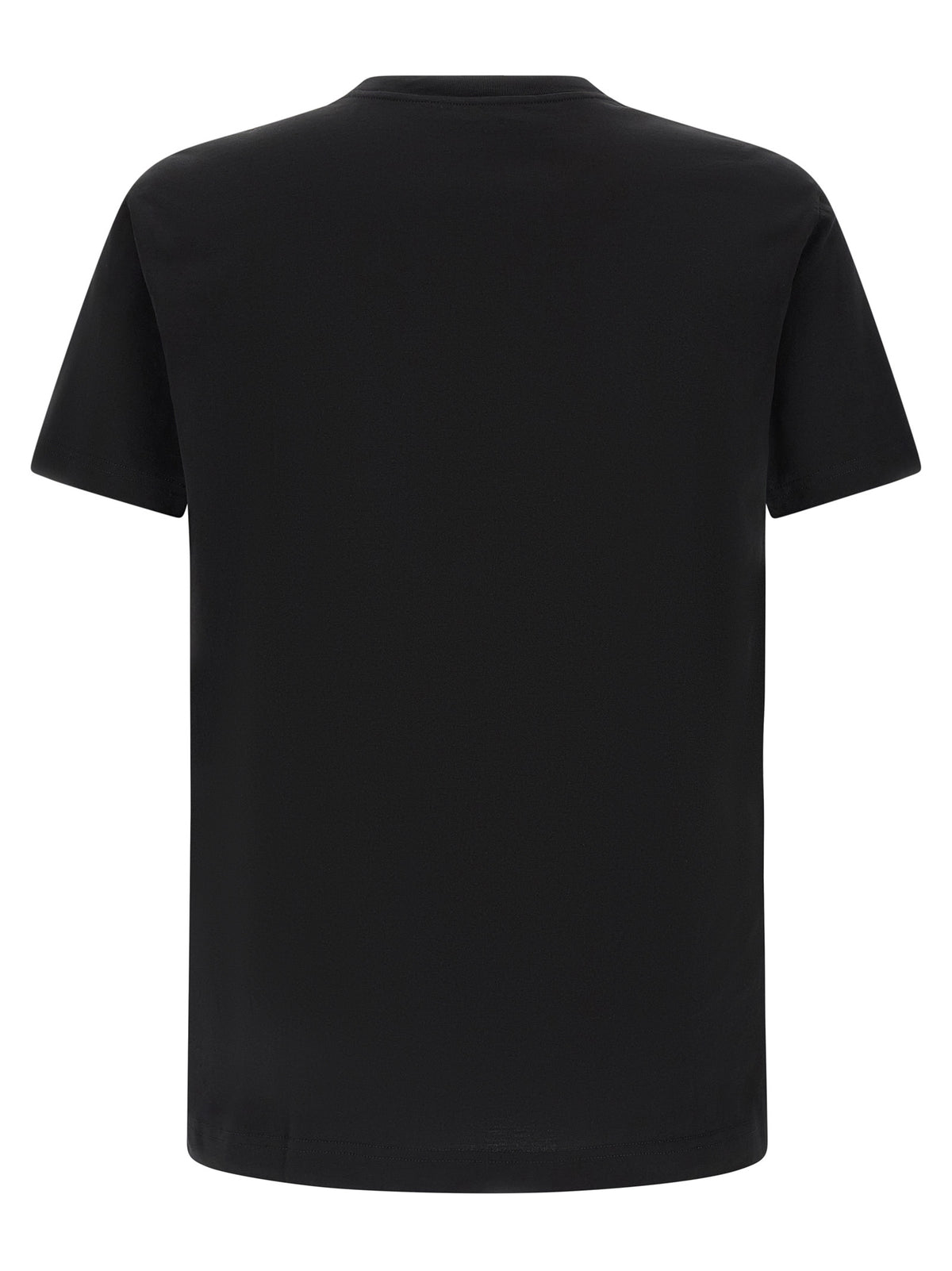 Dolce & Gabbana Black Cotton T-Shirt