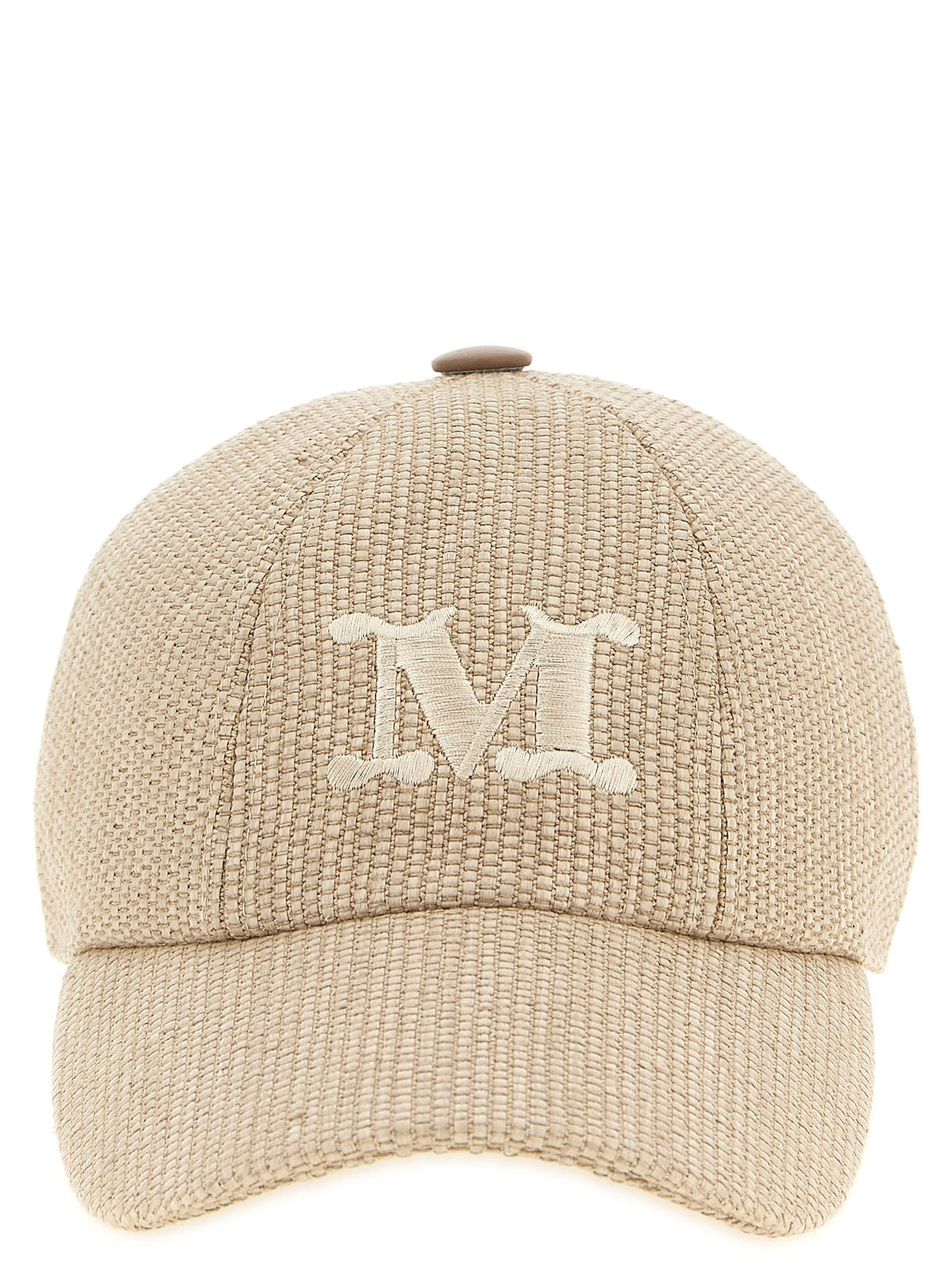 Max Mara Beige Cotton Cap (Baseball Hat)