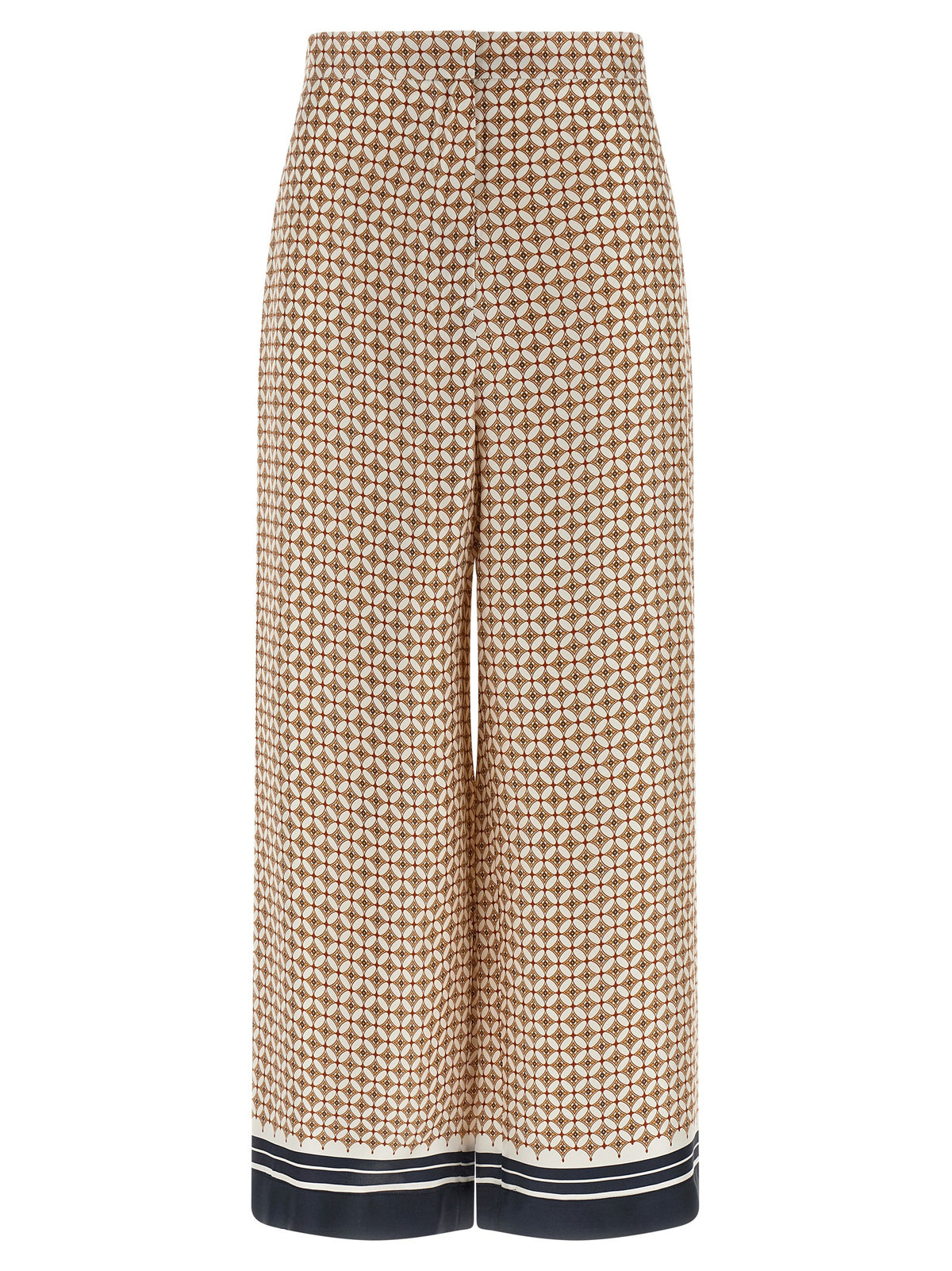 Max Mara Blue Silk Pants