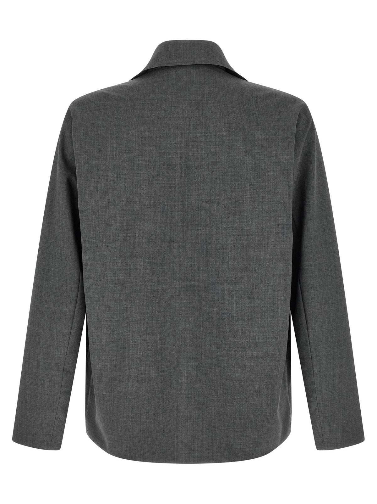 Herno Gray Polyester Full-Length Jacket