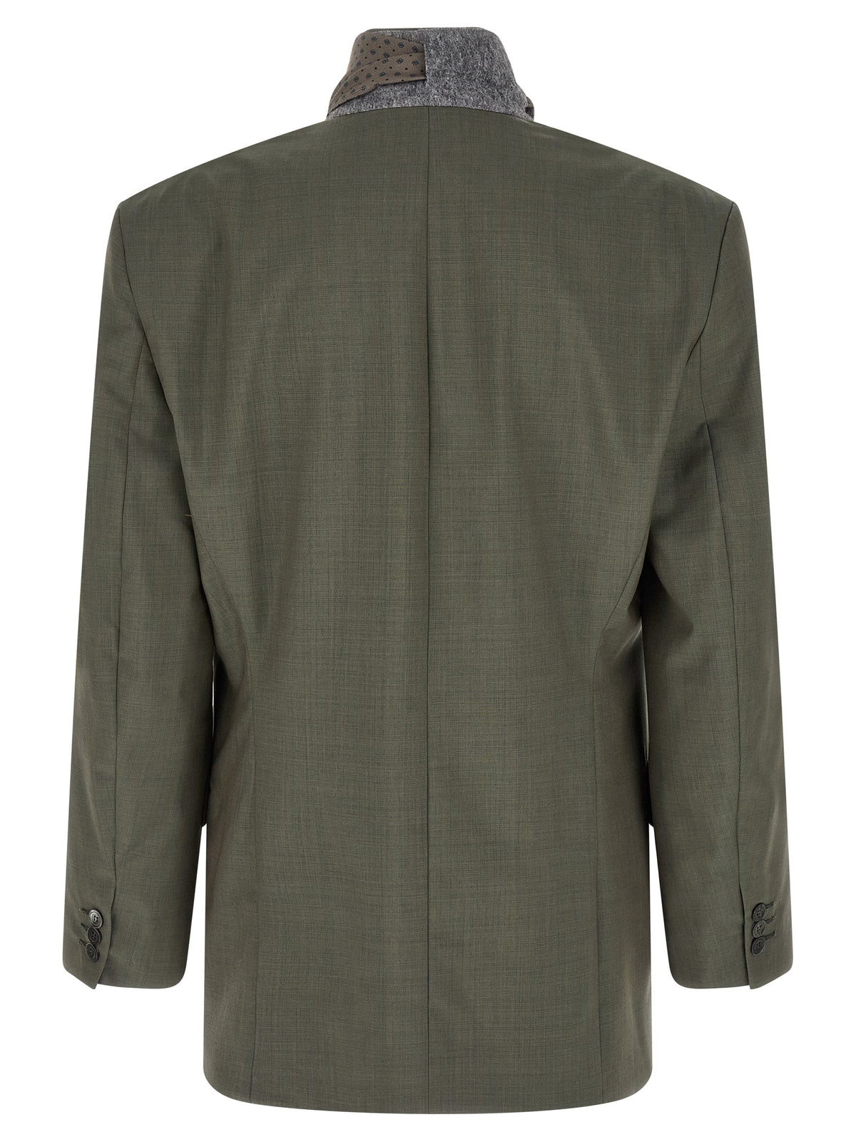Magliano Bicolor Virgin Wool Blazer