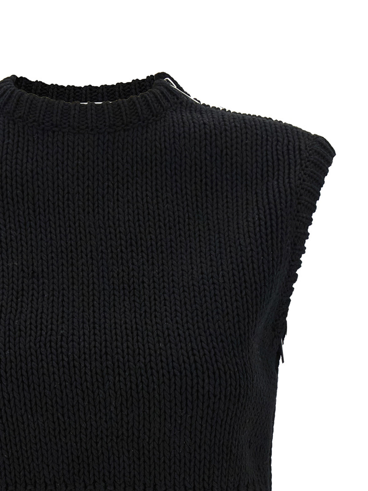 Max Mara Black Cotton Cardigan