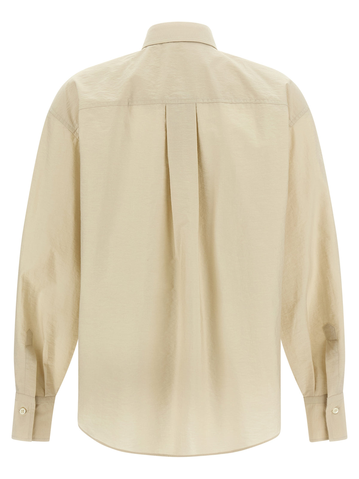 Brunello Cucinelli Beige Cotton Blouse