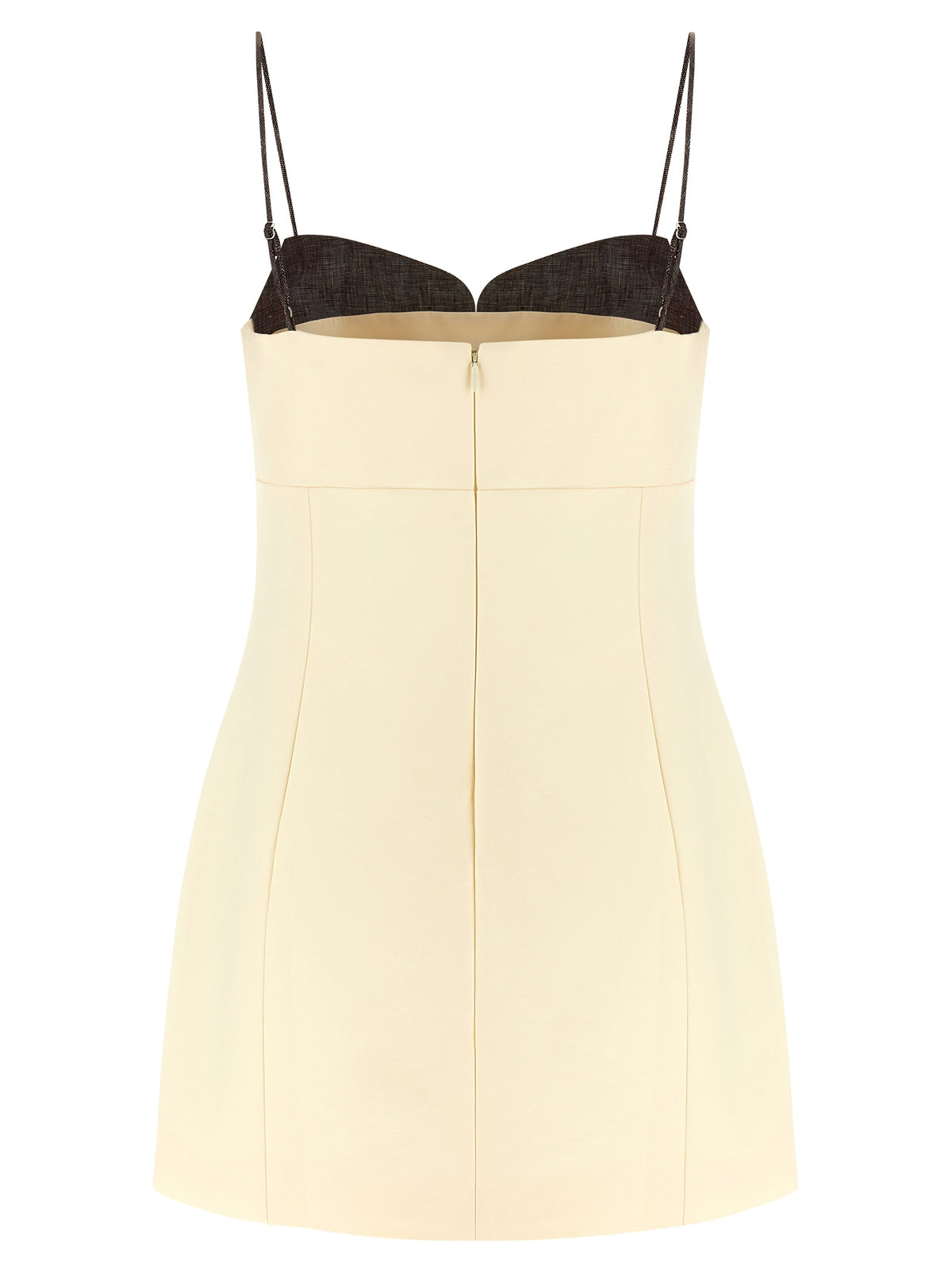 Entire Studios Beige Cotton Short Dress