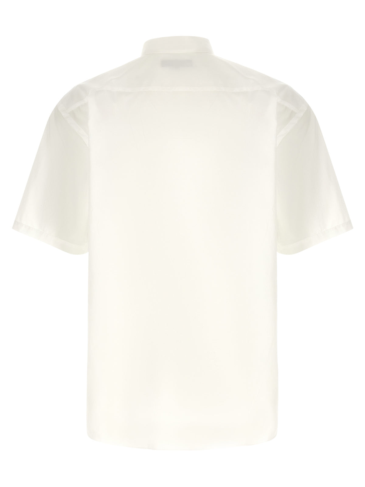 Comme Des Garçons White Cotton Blouse