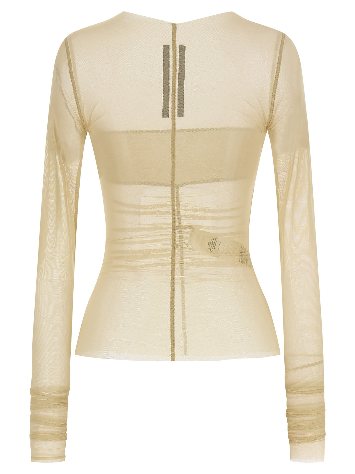 Rick Owens Beige Nylon Shirt