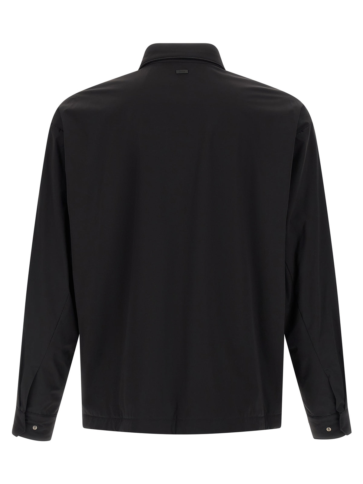 Herno Black Polyamide Shell Jacket