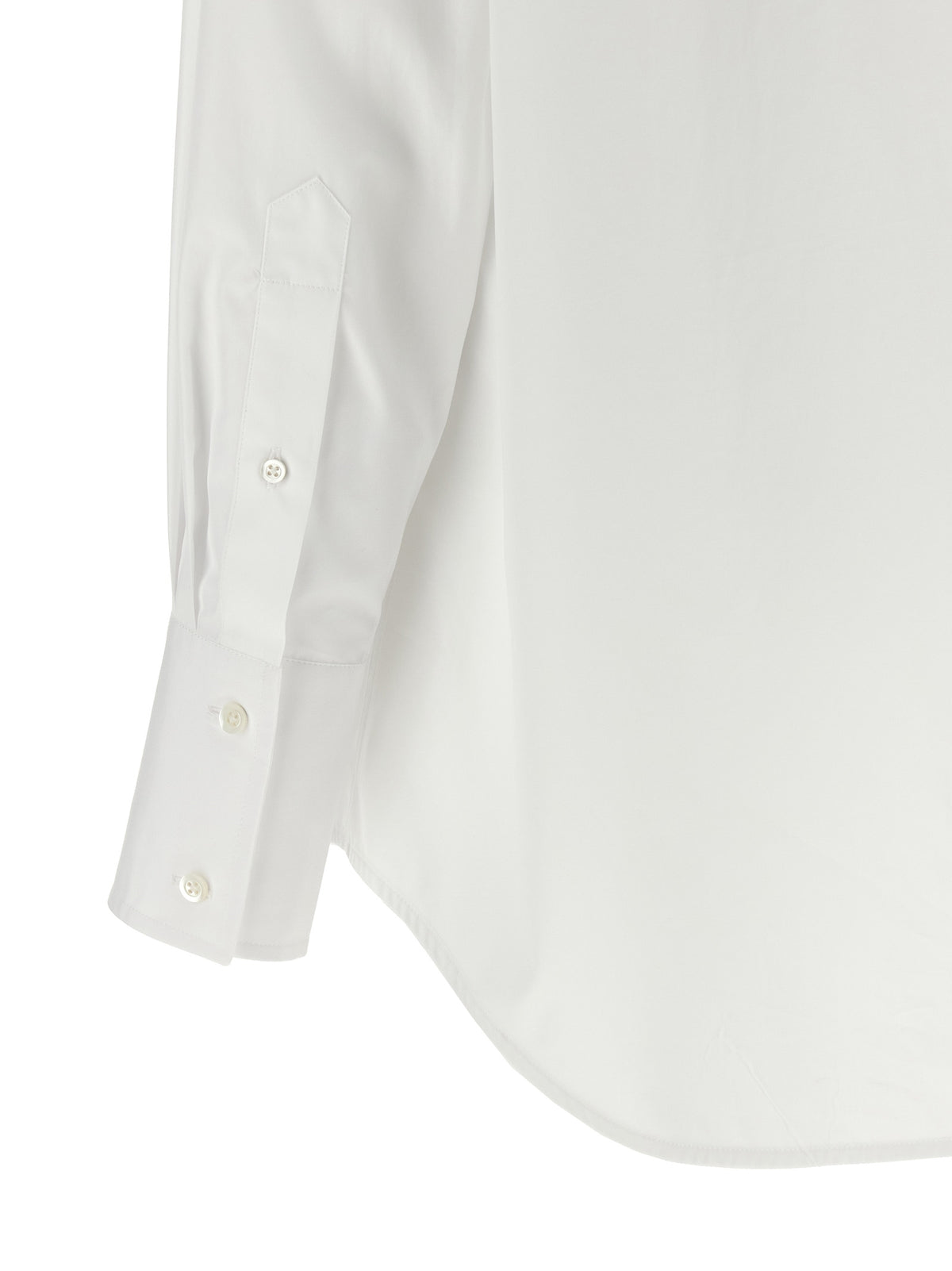 Maison Margiela White Cotton Blouse