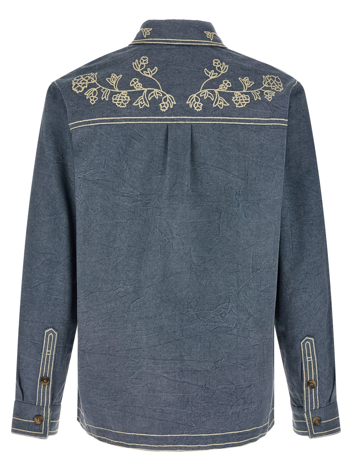 Isabel Marant Blue Cotton Blouse
