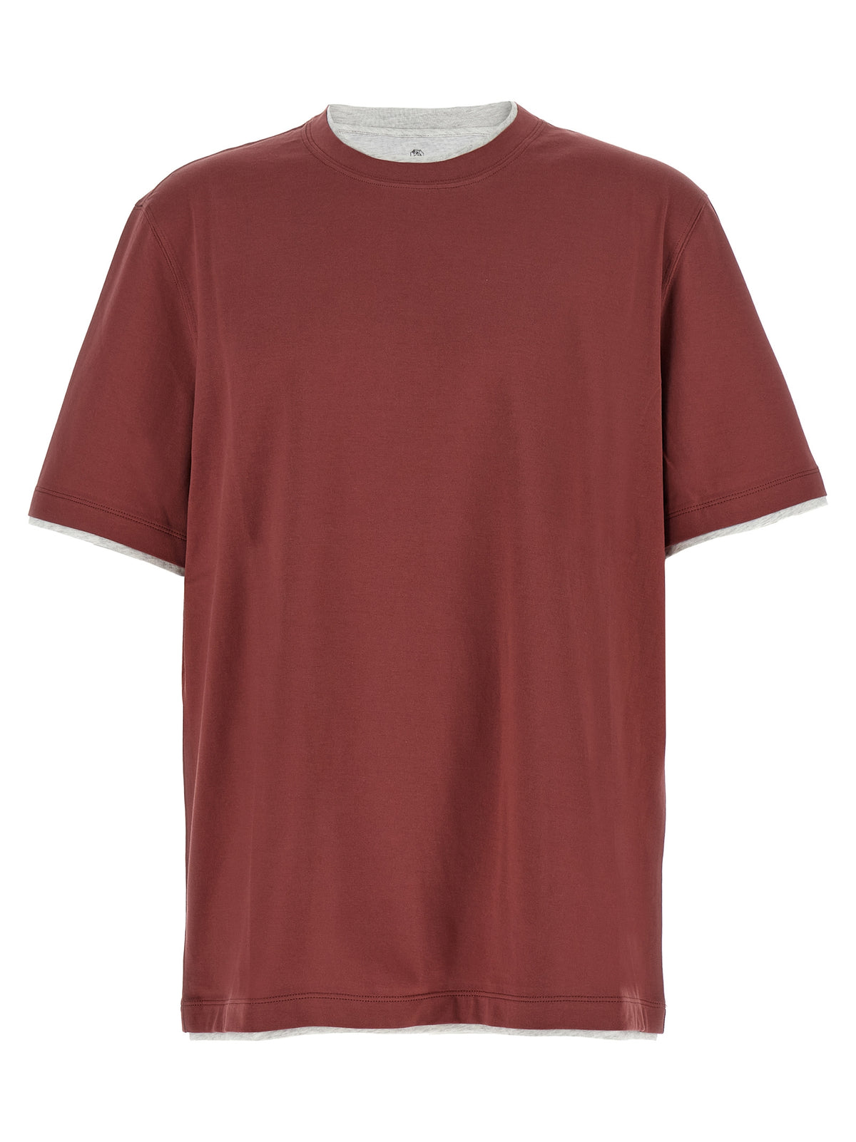 Brunello Cucinelli Multicolor Cotton T-Shirt