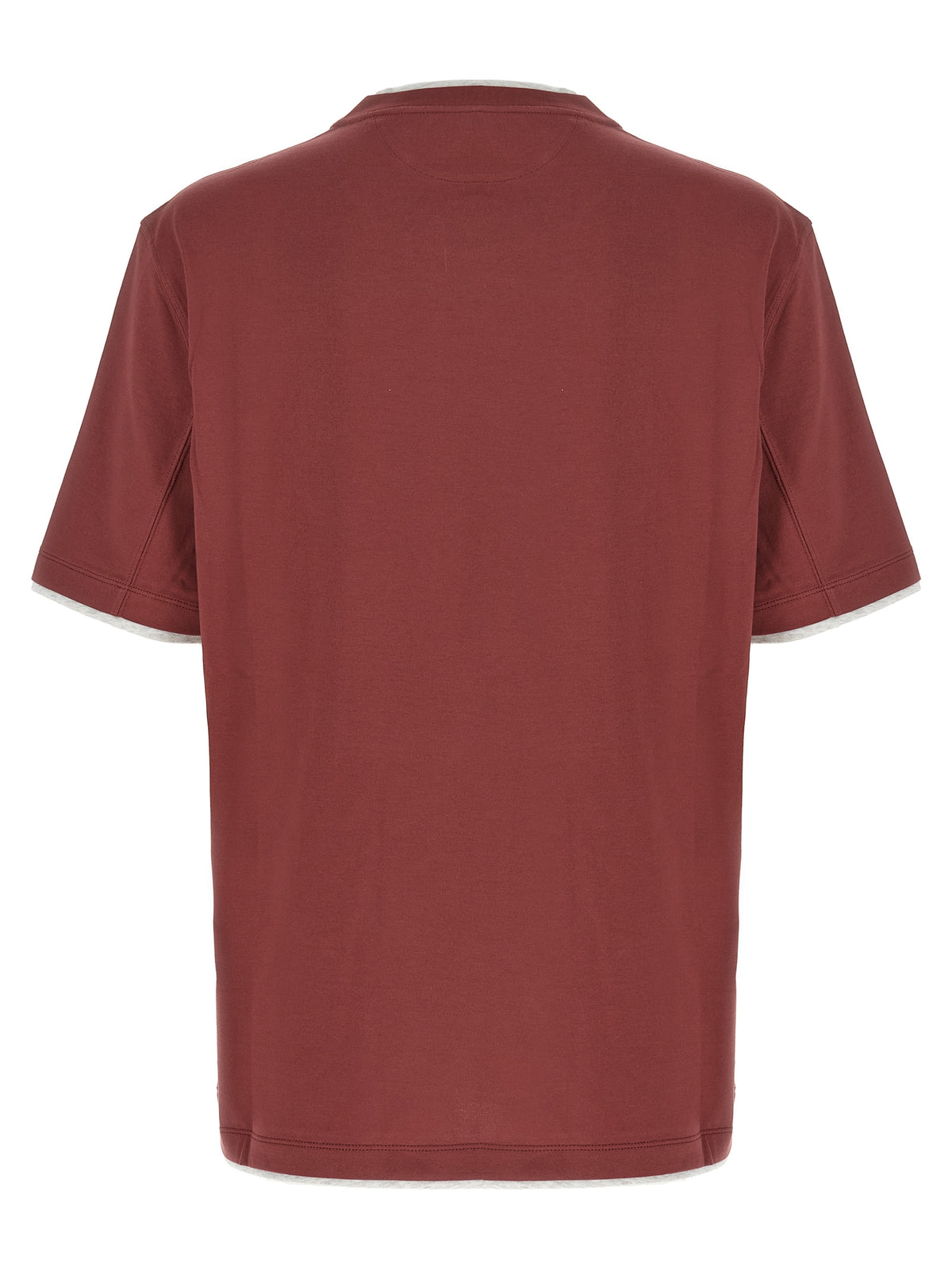 Brunello Cucinelli Multicolor Cotton T-Shirt