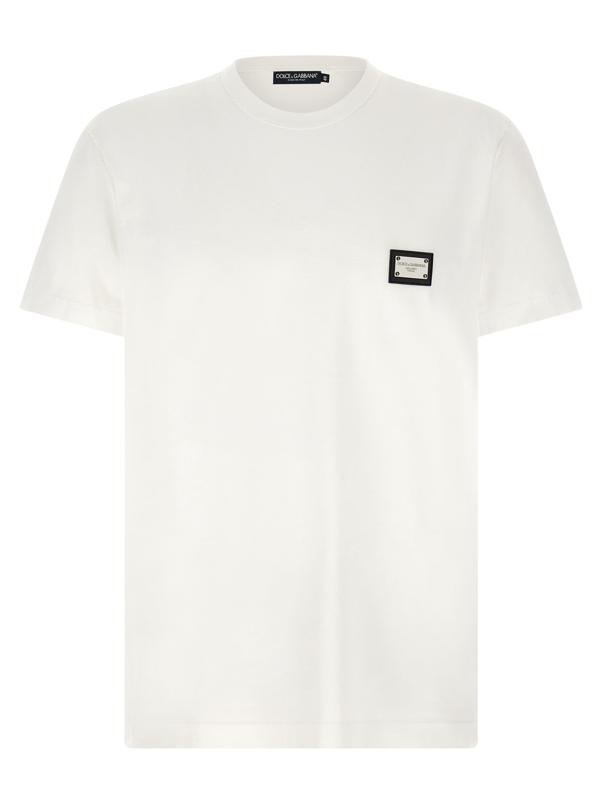 Dolce & Gabbana White Cotton T-Shirt