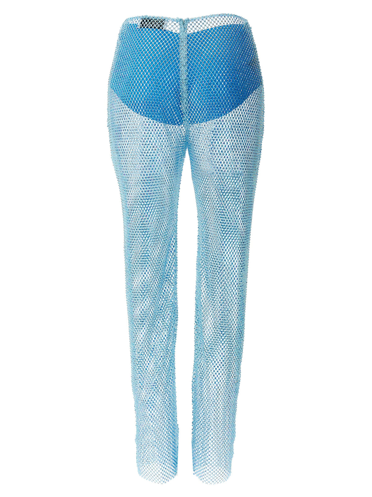Giuseppe Di Morabito Blue Polyamide Casual Pants