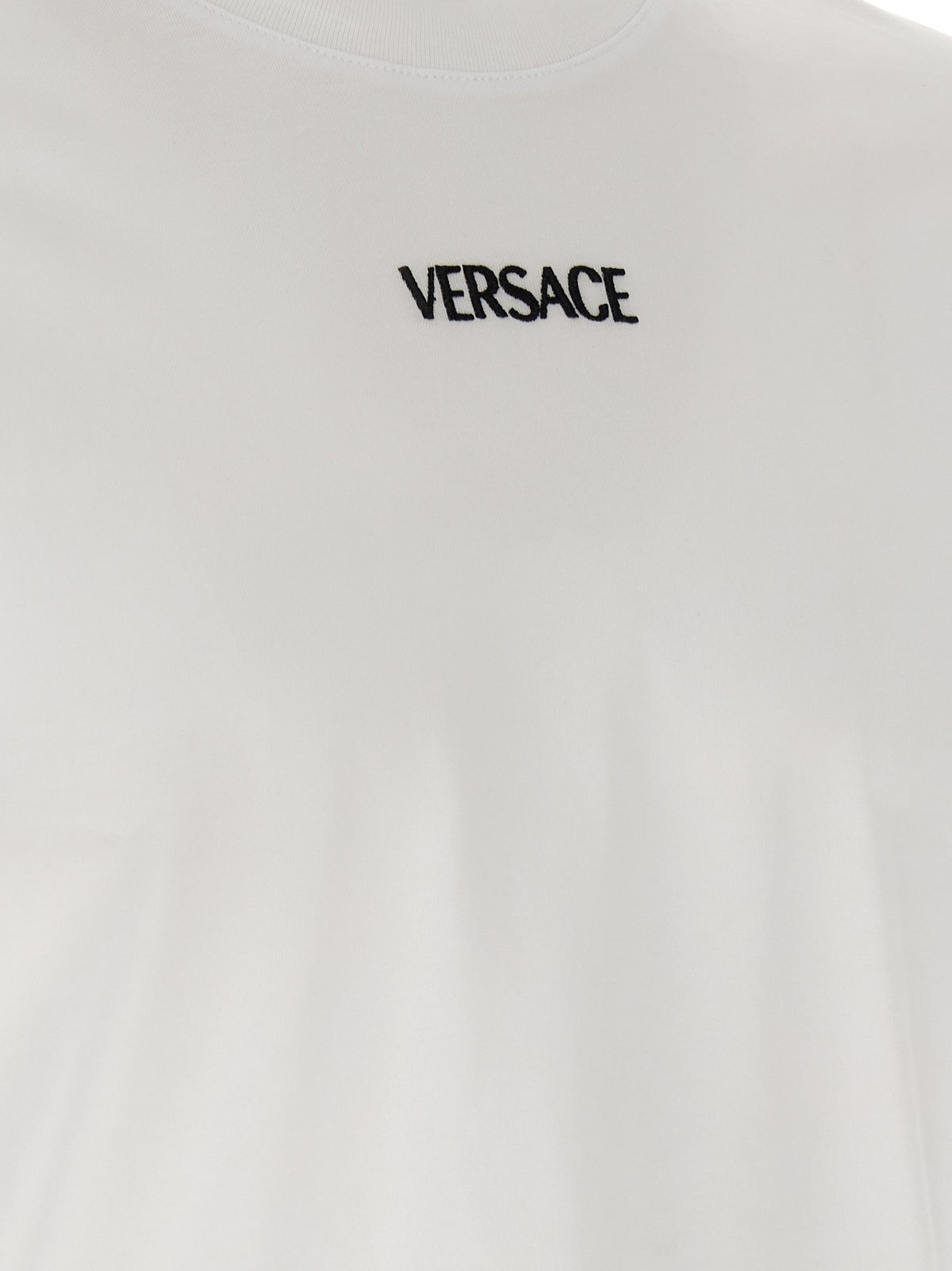 Versace White Cotton T-Shirt