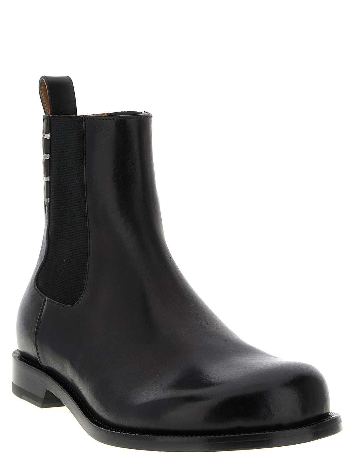J.W.Anderson Black Calfskin Chelsea Boots