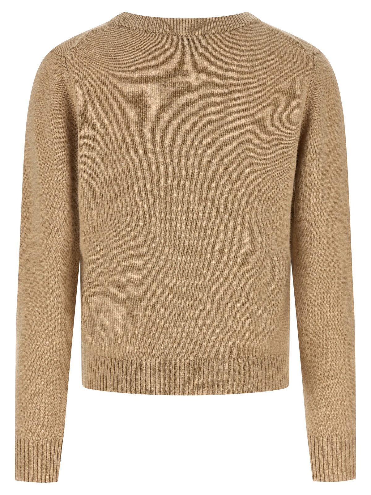 Ganni Beige Wool Cardigan