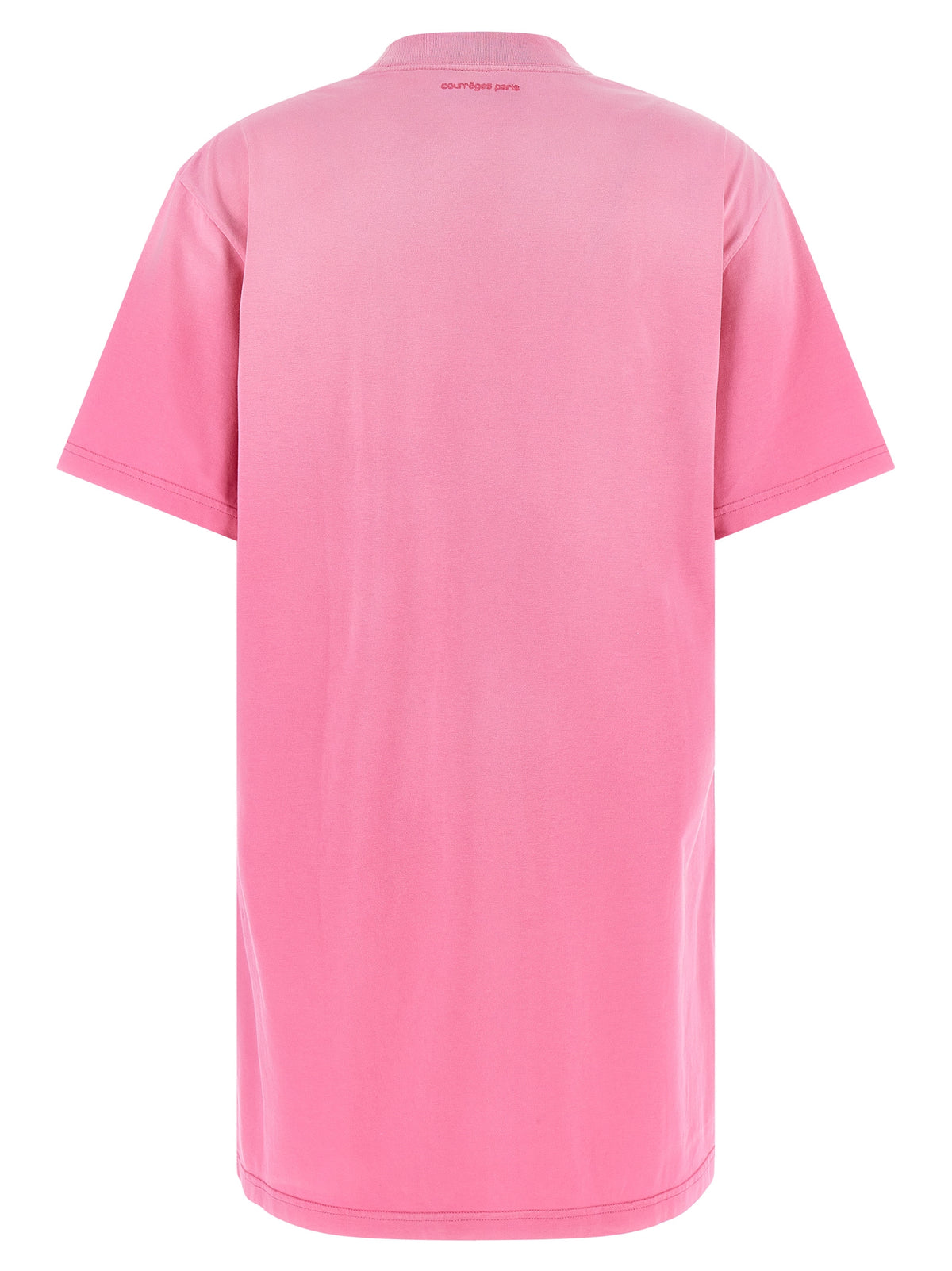 Courrèges Multicolor Cotton Short Dress