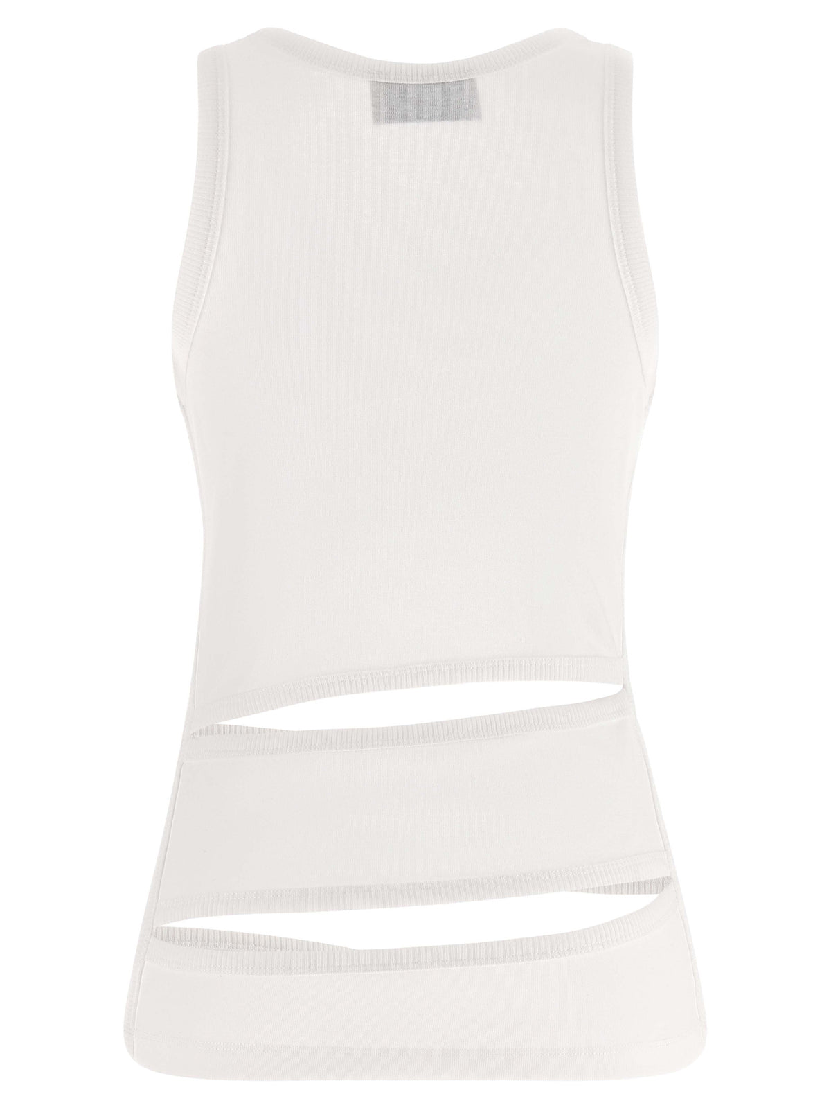 Coperni White Organic Cotton Tank Tops