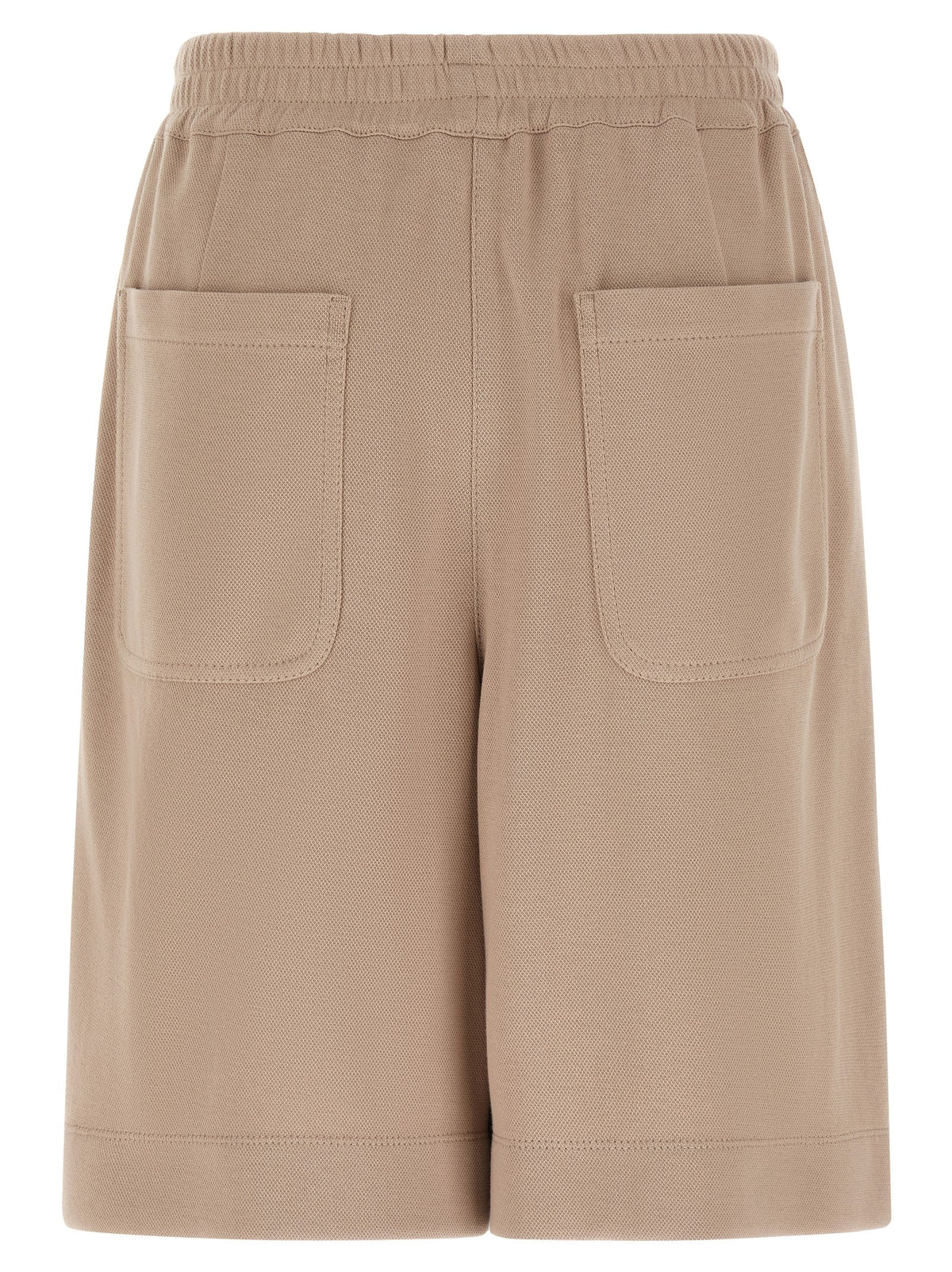 Brunello Cucinelli Brown Cotton Bermuda Shorts
