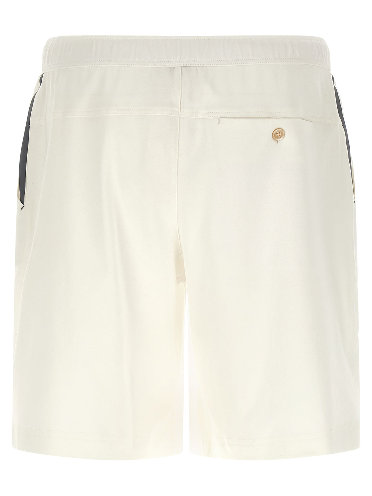 Brunello Cucinelli White Cotton Bermuda Shorts
