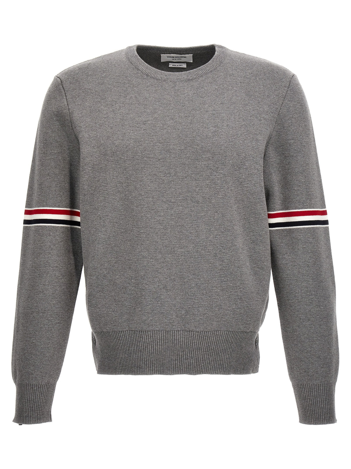 Thom Browne Gray Cotton Cardigan