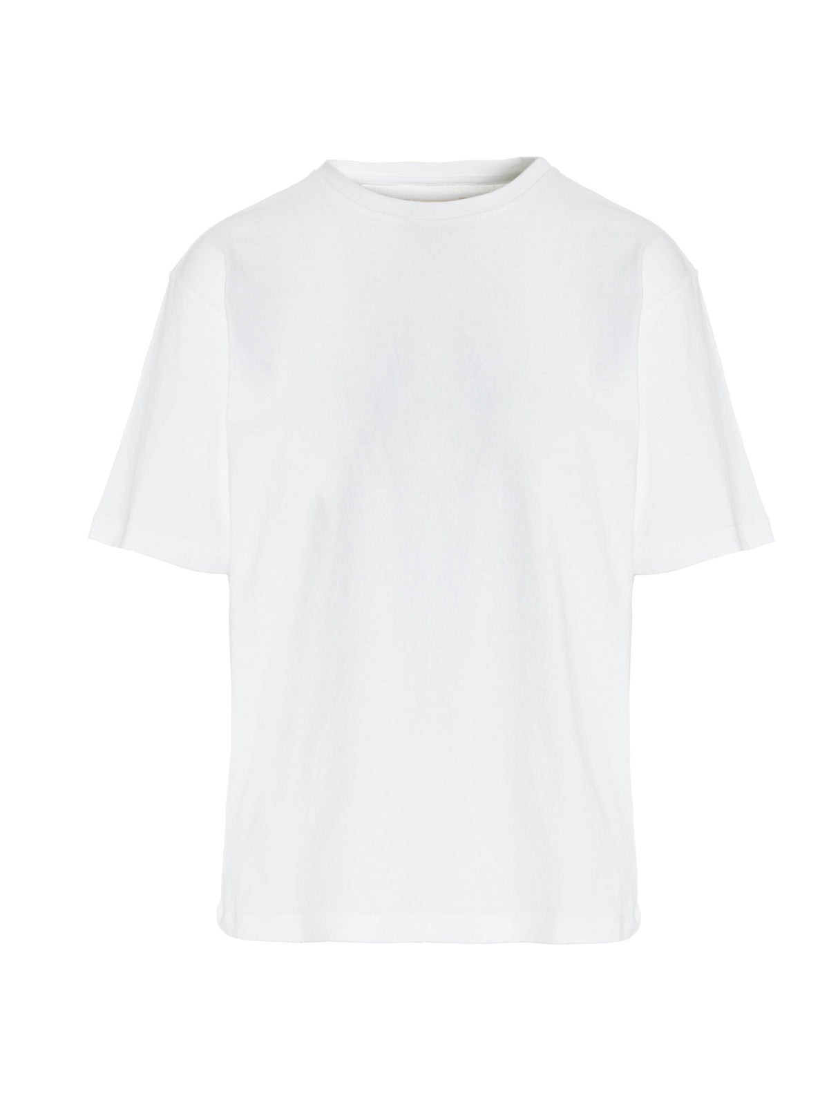 Khaite White Cotton T-Shirt