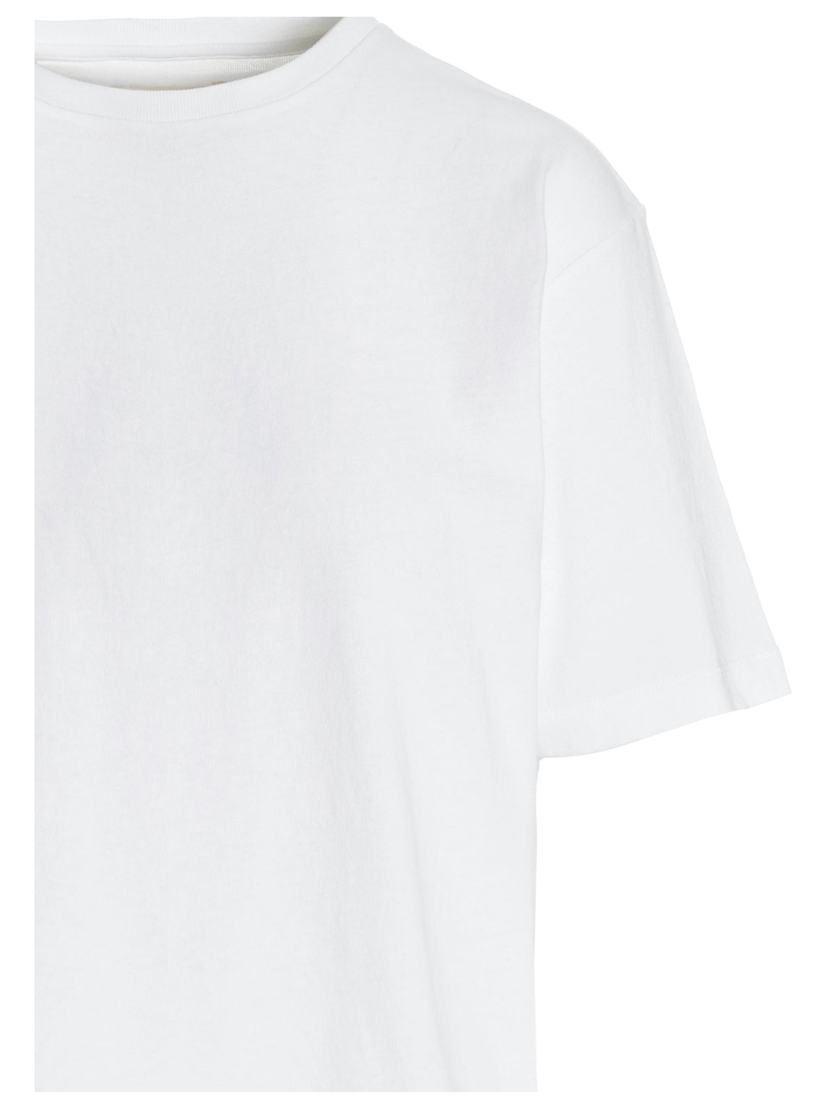 Khaite White Cotton T-Shirt