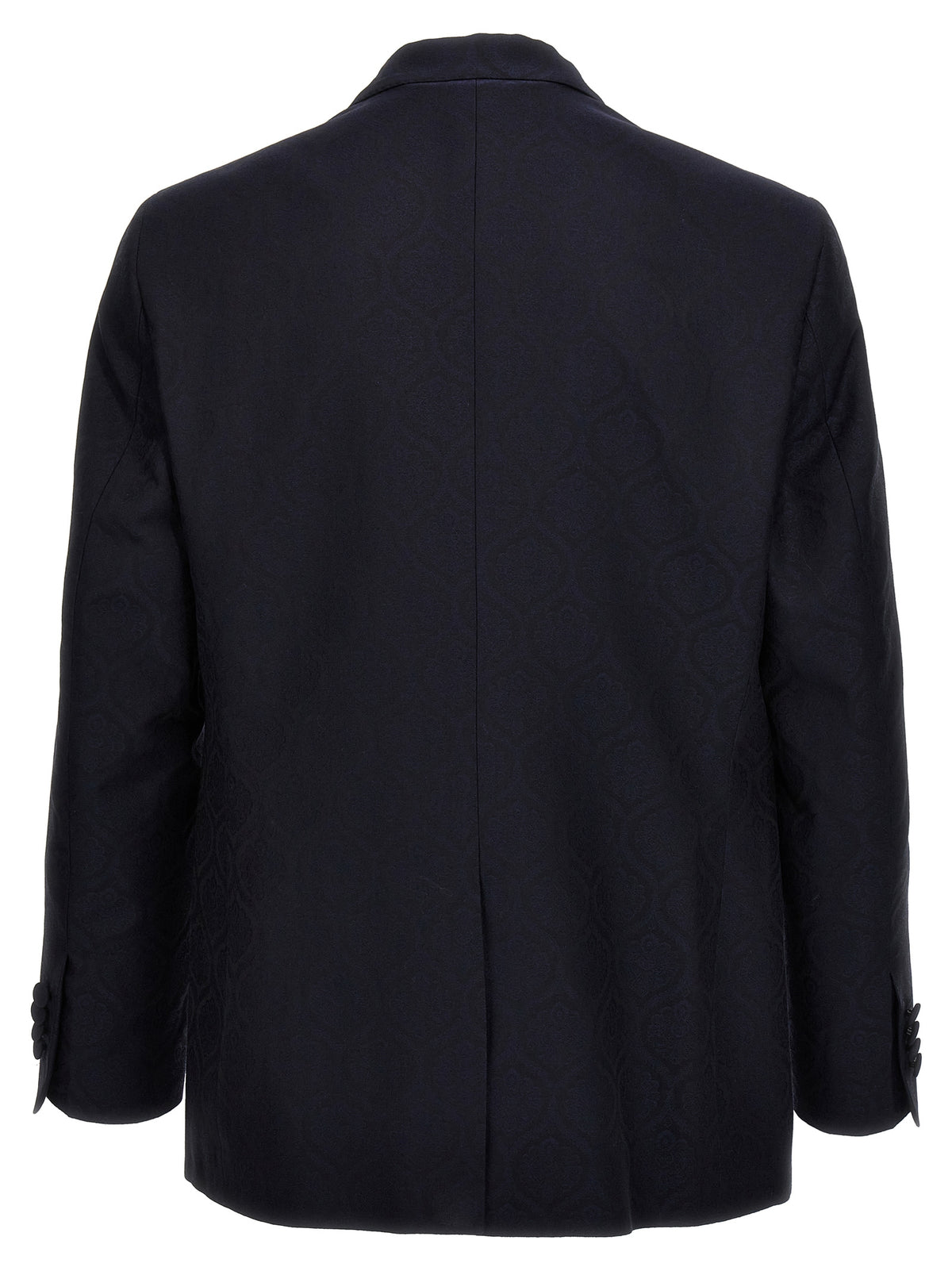 Etro Blue Cotton Blazer