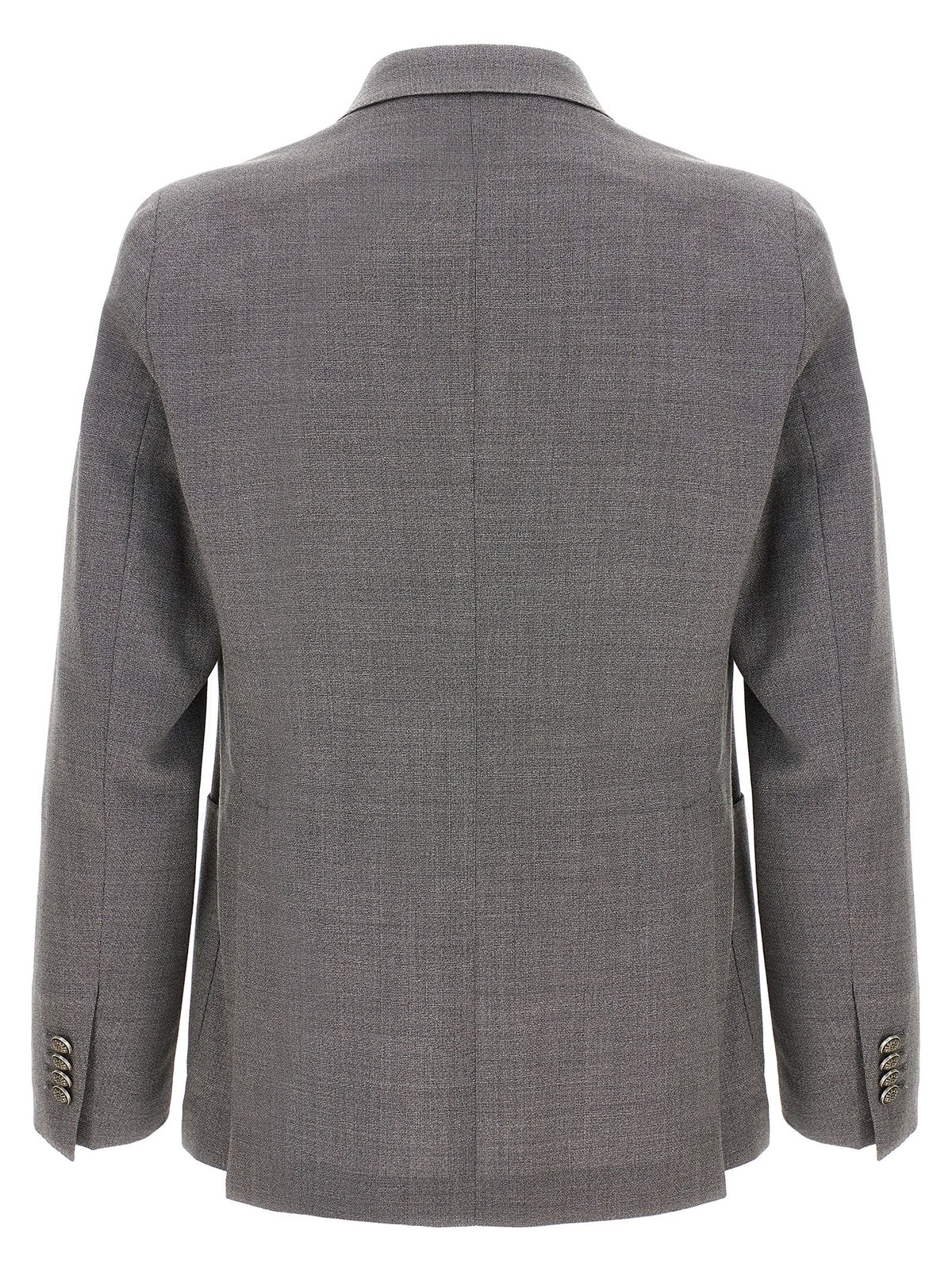 Tagliatore Gray Virgin Wool Blazer