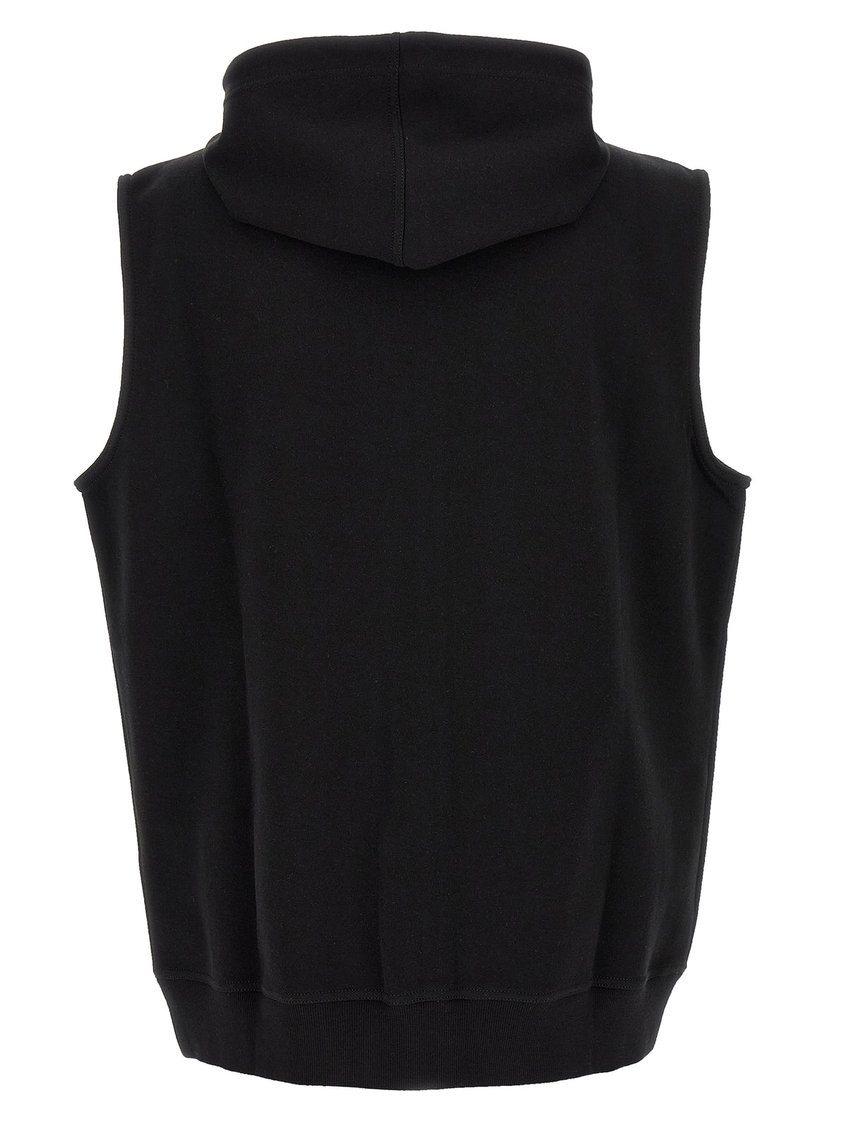 Brunello Cucinelli Black Cotton Sleeveless Jacket