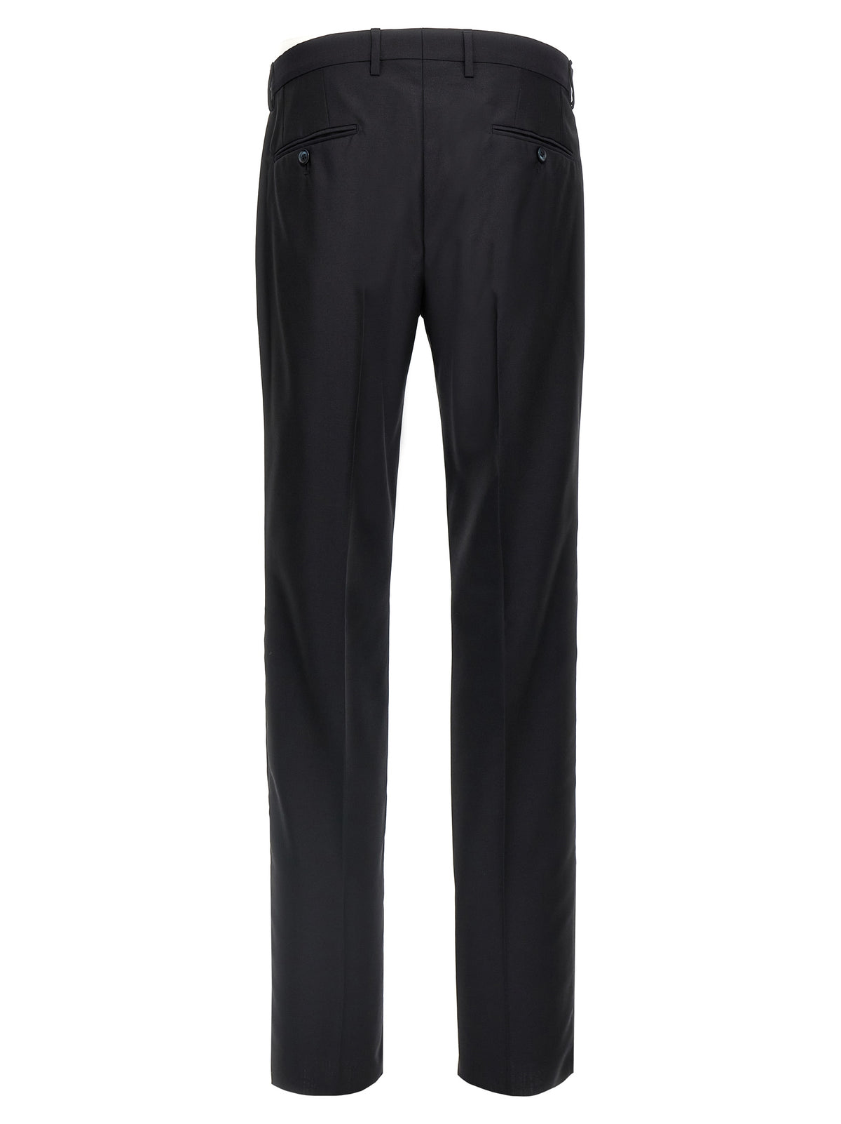 Dolce & Gabbana Blue Virgin Wool Two-Piece Suit