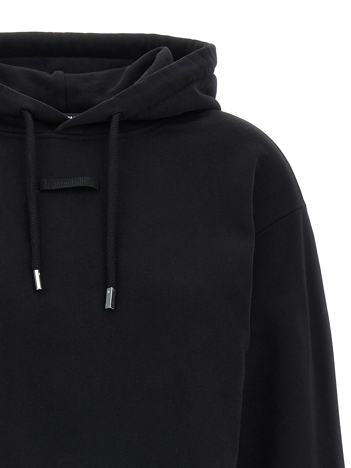 Jacquemus Black Cotton Hoodie