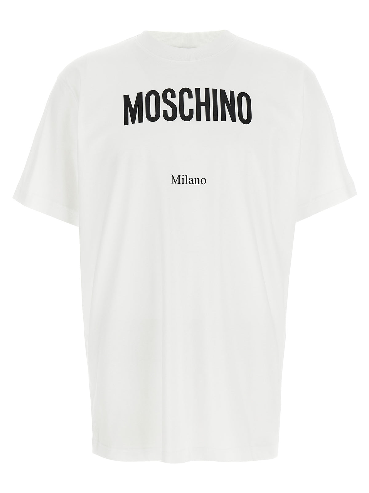 Moschino Bicolor Cotton T-Shirt