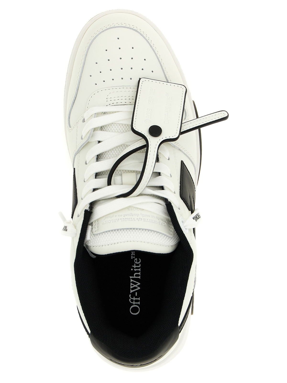 Off-White Bicolor Recycled Polyester Sneakers