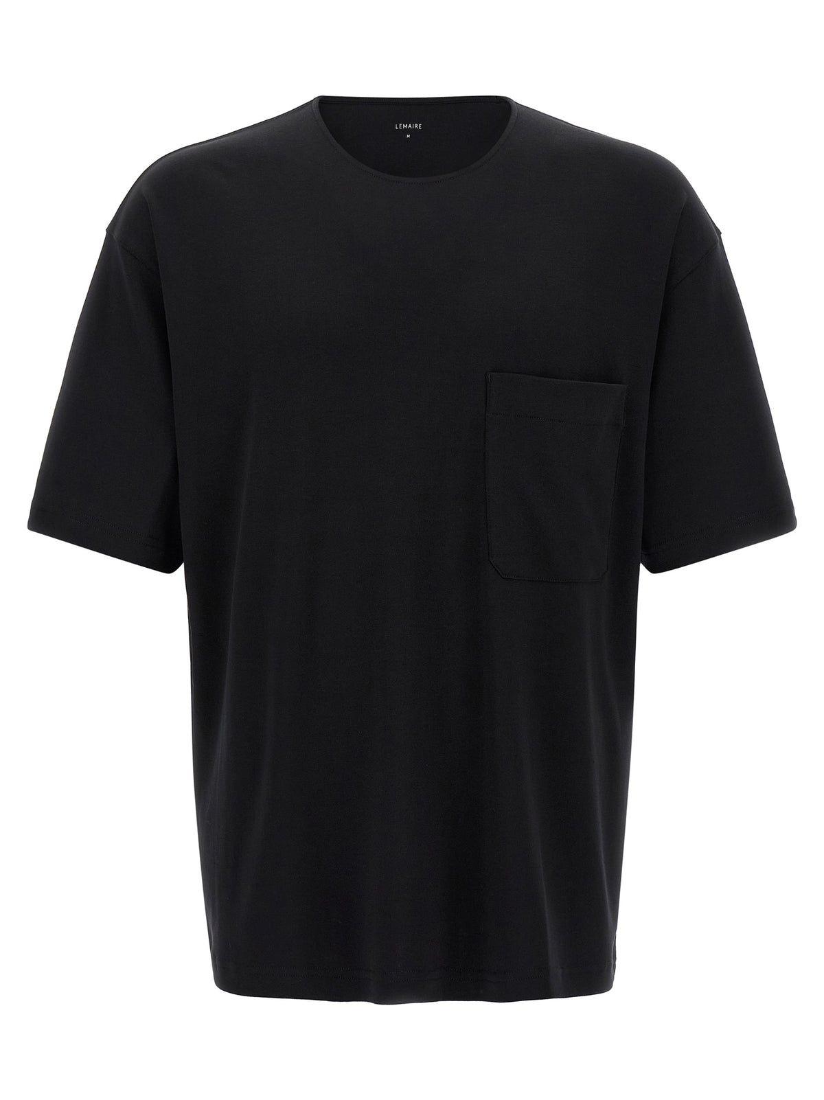 Lemaire Black Cotton T-Shirt