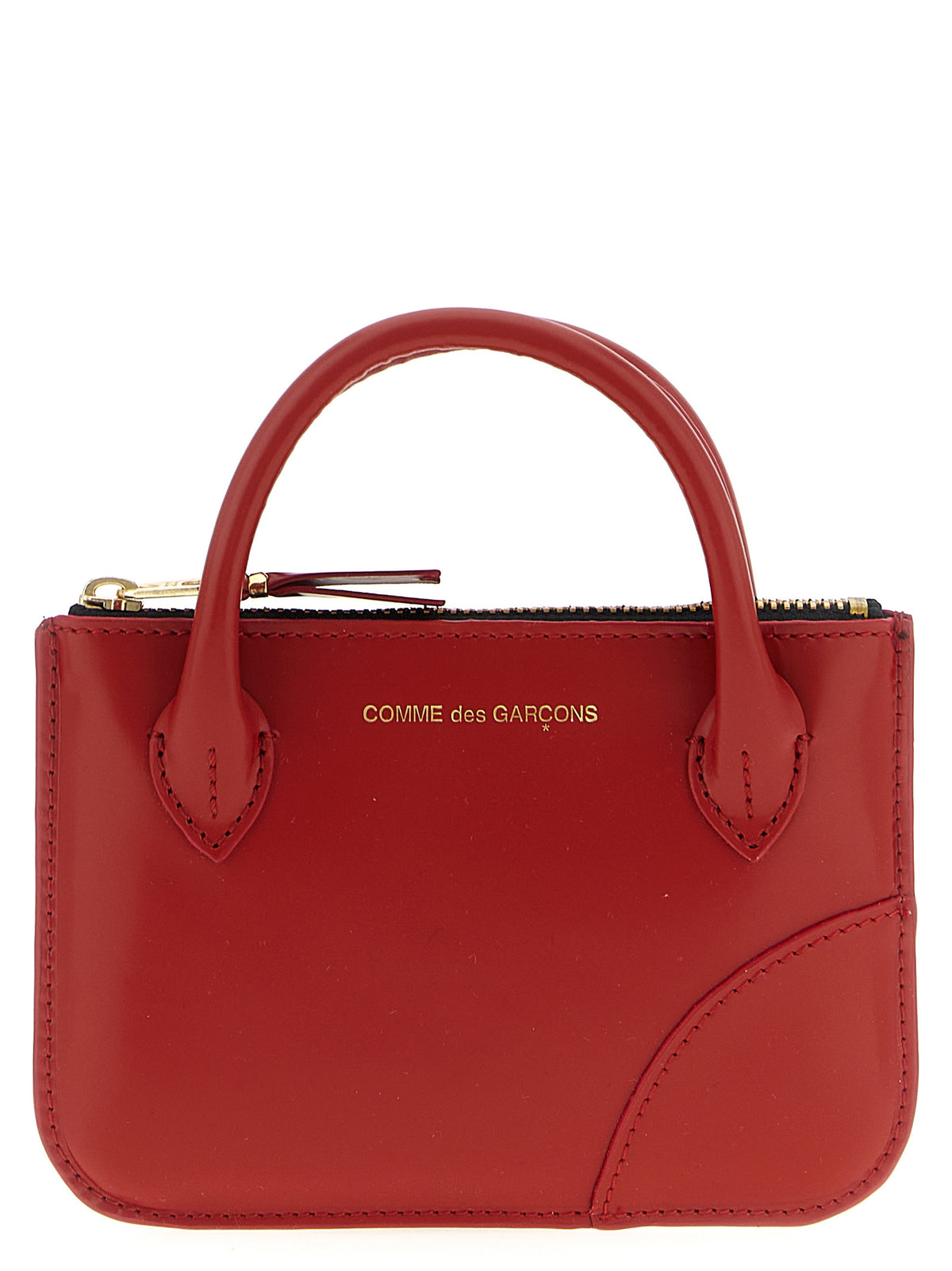 Comme Des Garçons Red Cowhide Cardholder