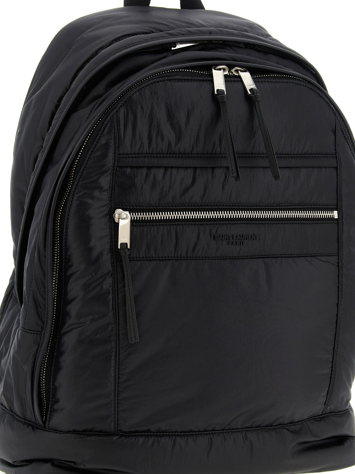 Saint Laurent Black Calfskin Backpack