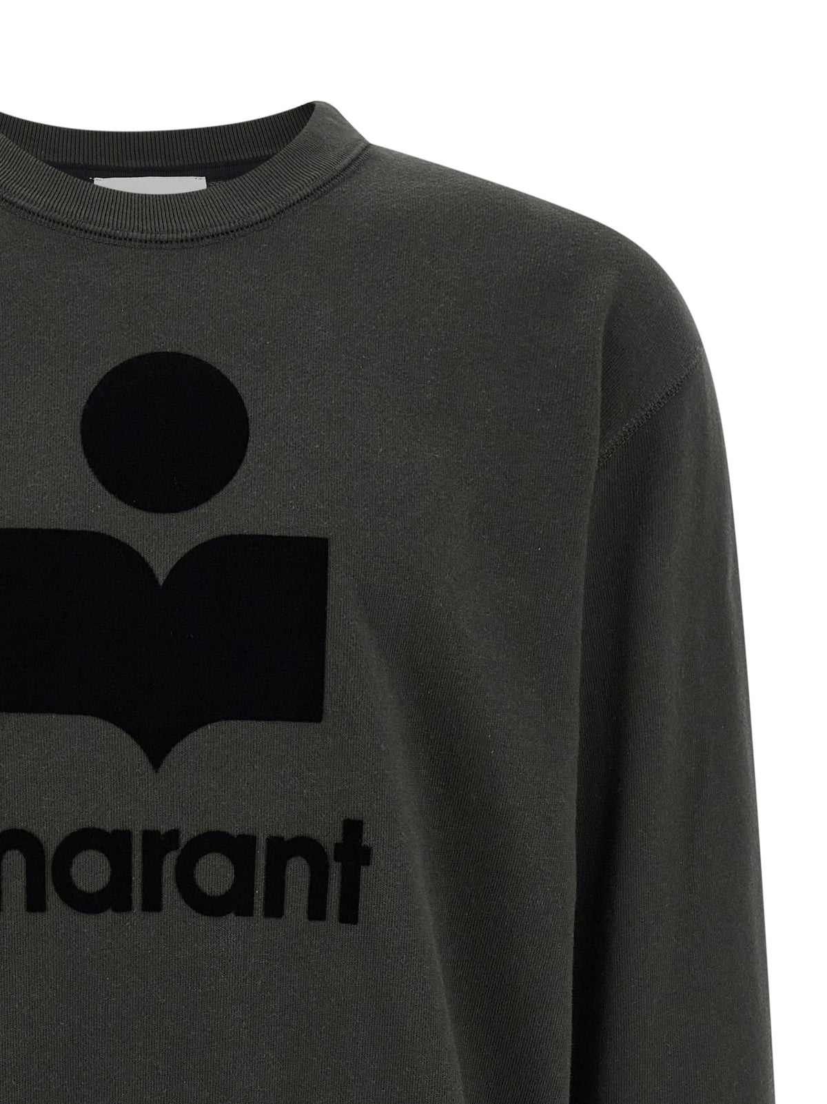 Isabel Marant Black Cotton Sweatshirt