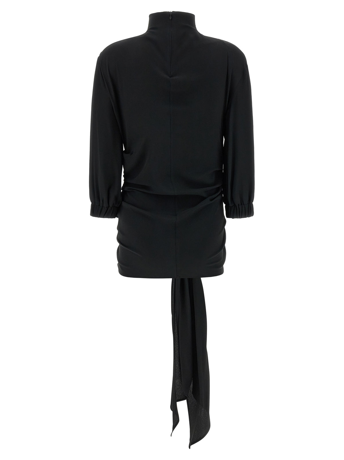 The Attico Black Acetate Tank Tops