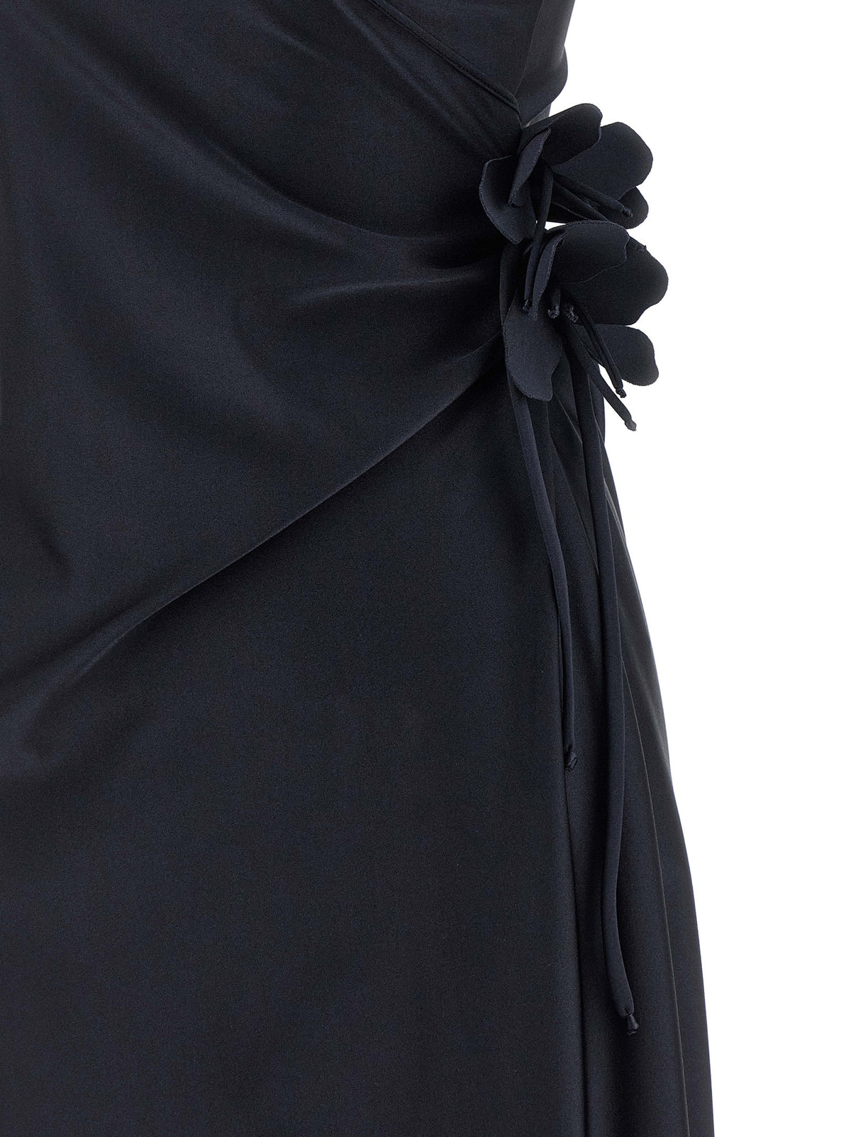 Coperni Black Polyamide Midi Dress