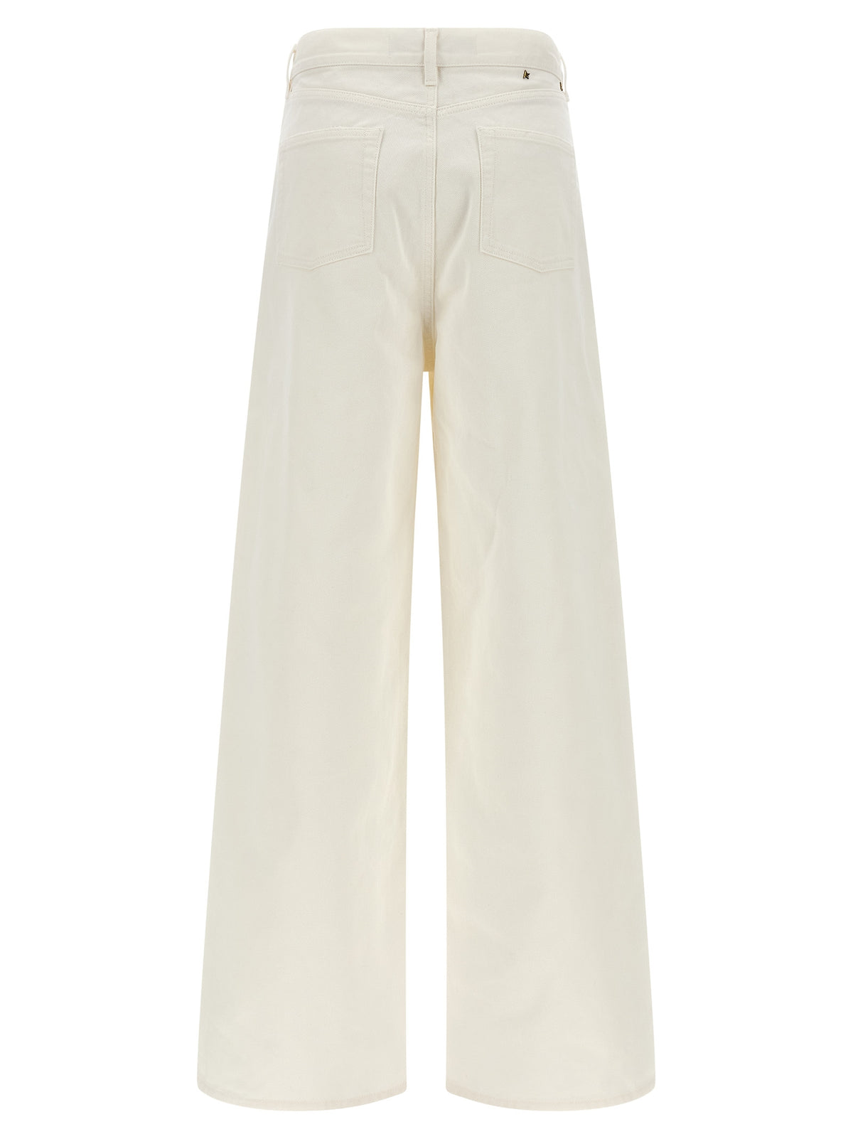 Golden Goose White Cotton Boyfriend Jeans