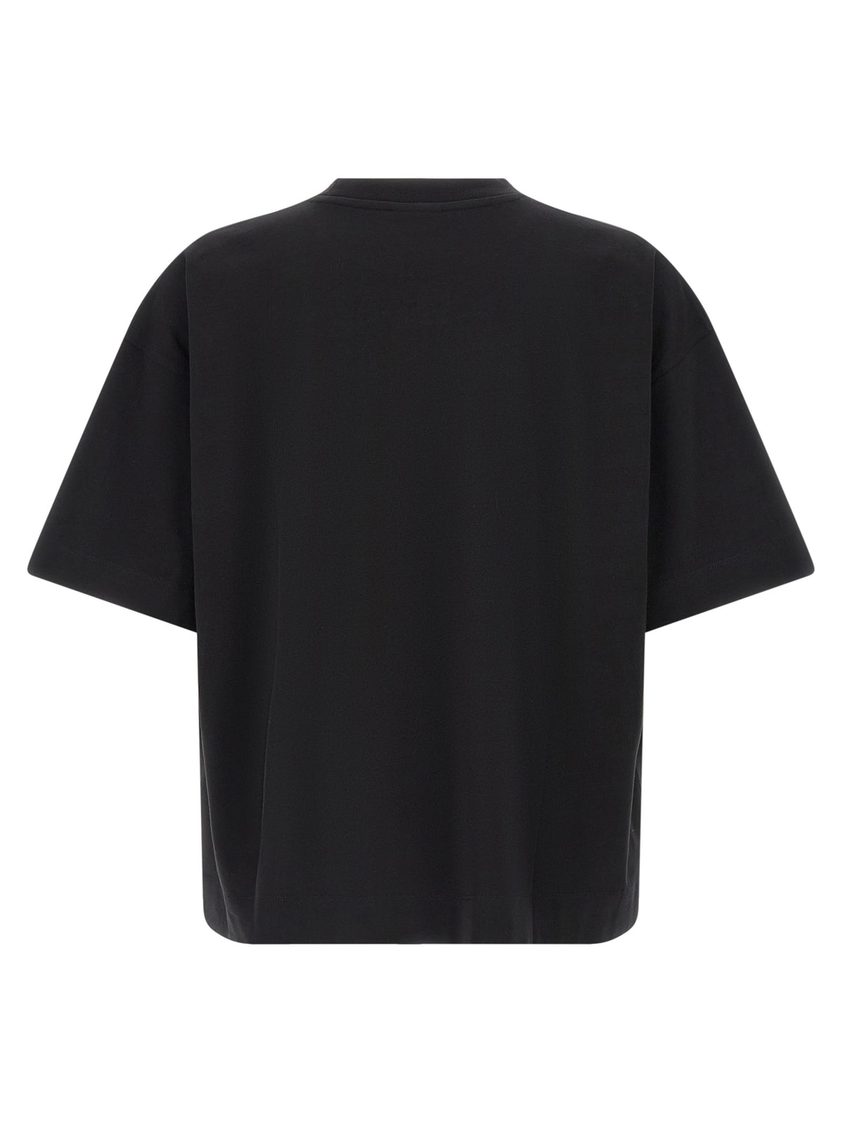 Dries Van Noten Black Cotton T-Shirt