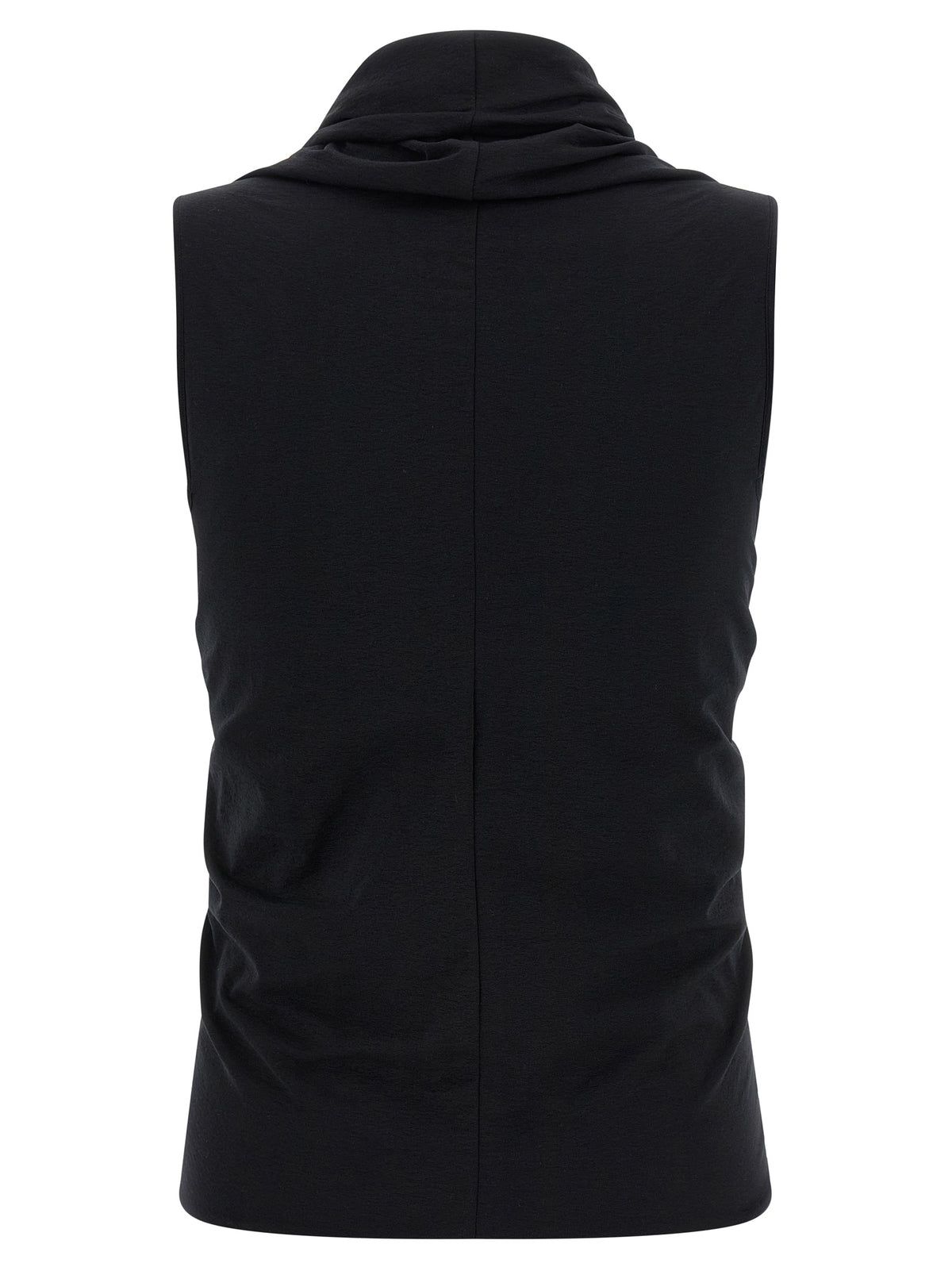 Rick Owens Black Cotton Tank Tops